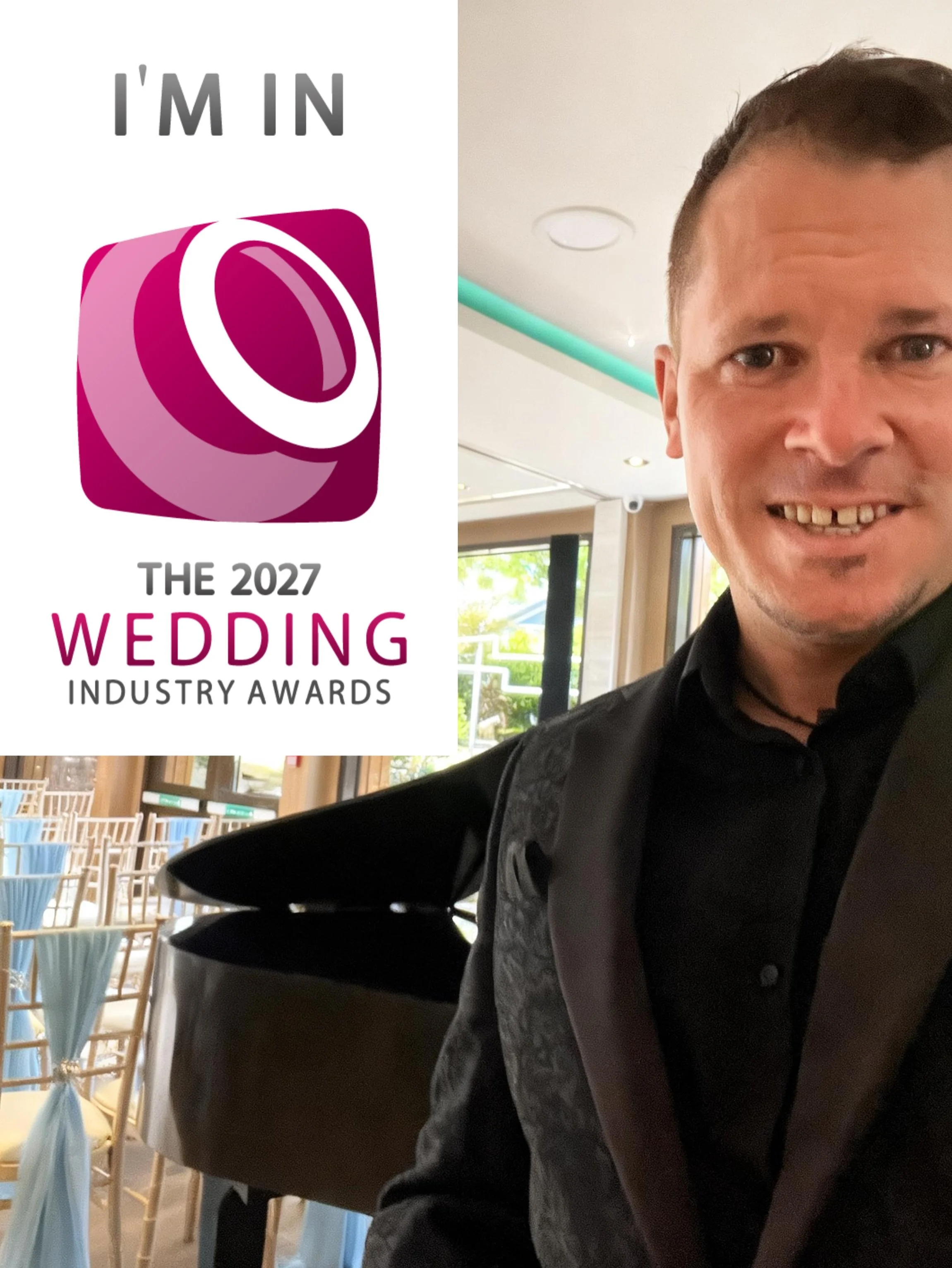 HERE WE GO AGAIN 👀

Absolutely buzzing to say I&rsquo;ve been nominated once again for The Wedding Industry Awards!

Genuinely never take this stuff for granted. To be recognised in an industry I care so much about - and to have been part of so many
