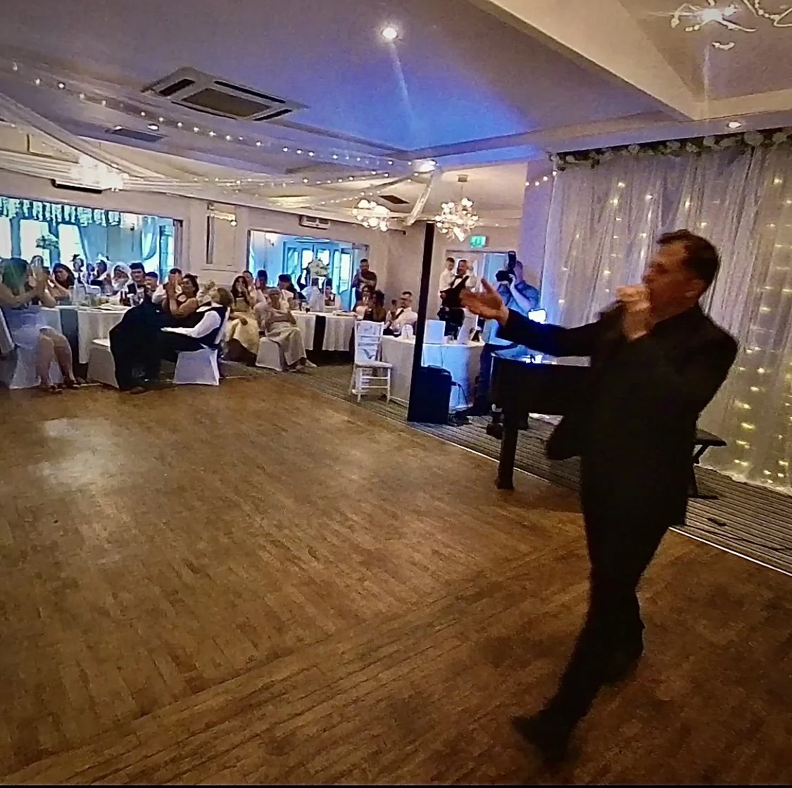Chris Morris, award-winning Pianist is hosting a Wedding Breakfast at Holland Hall