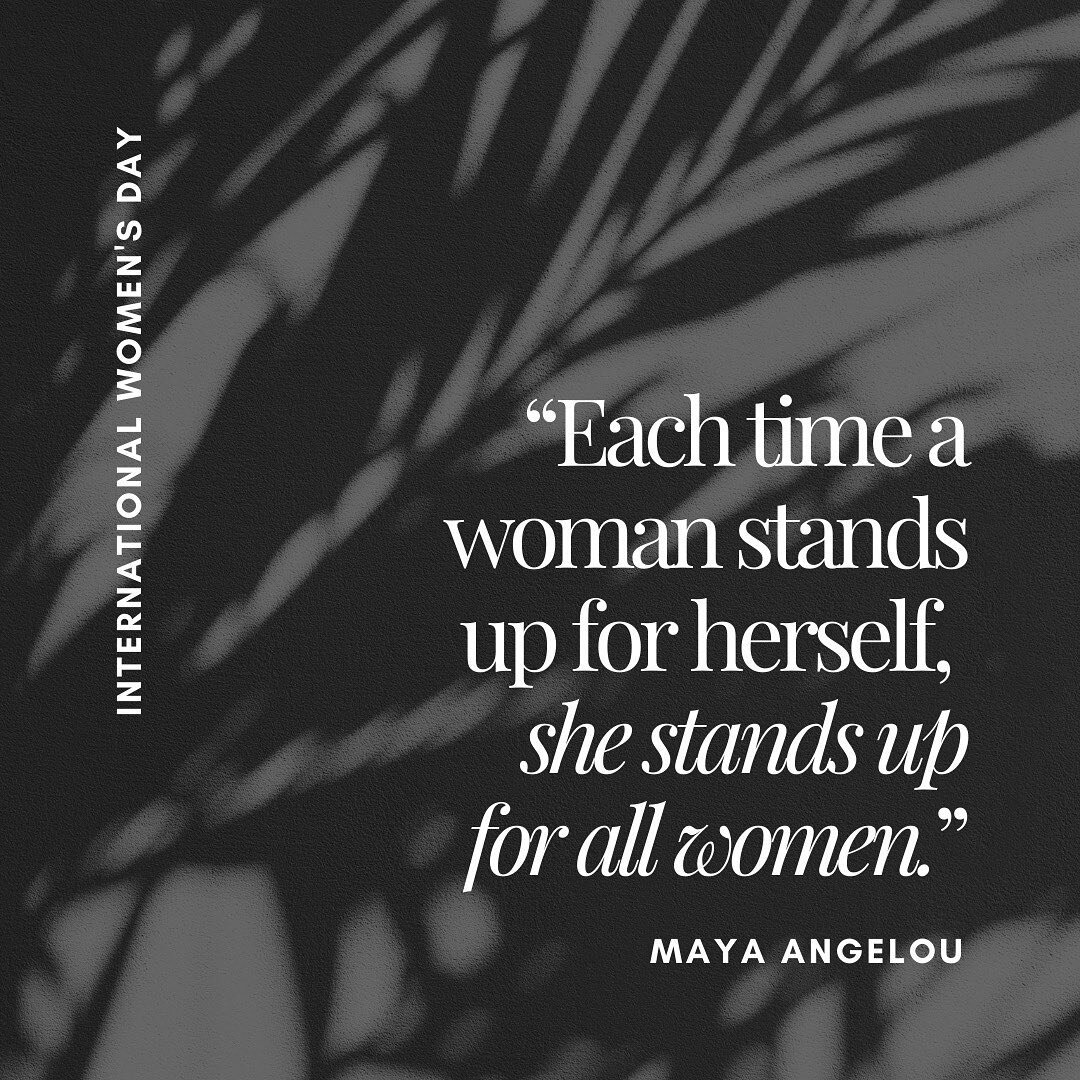 &quot;Here&rsquo;s to strong women: May we know them. May we be them. May we raise them.&quot;⁣
⁣
Happy International Women's Day! Today is for celebrating women's achievements and raise awareness about women's equality. ⁣
⁣
Thinking of a strong wome