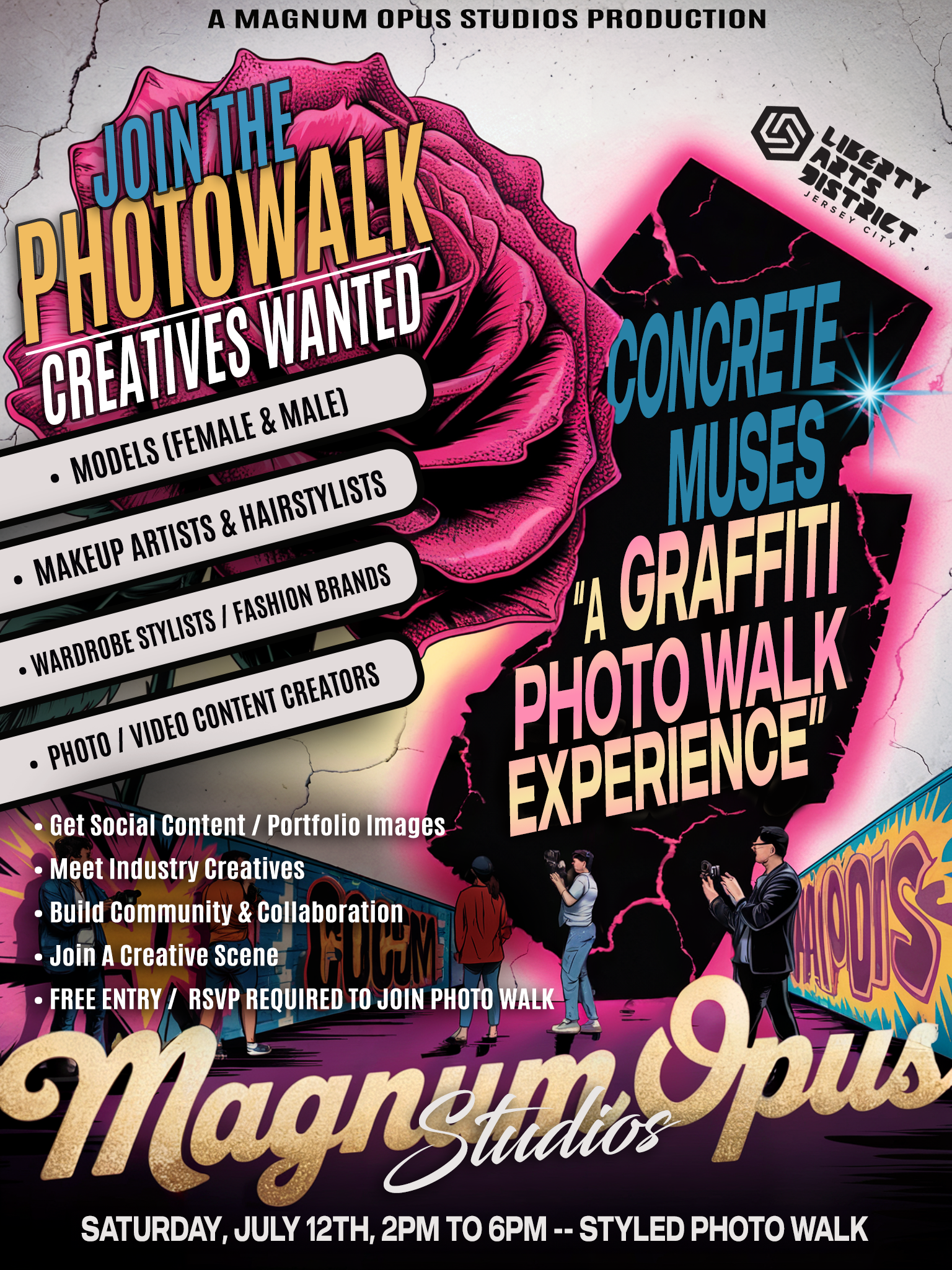 CONCRETE MUSE: A Graffiti Photo Walk