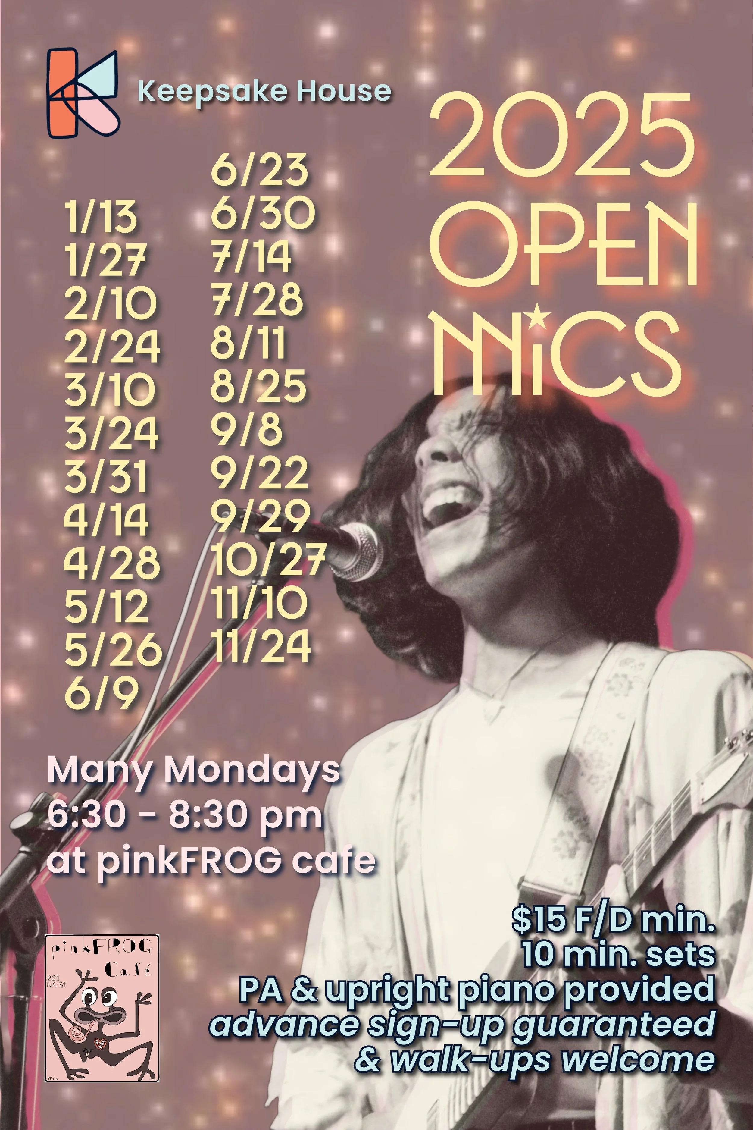 Keepsake House Open Mic Night