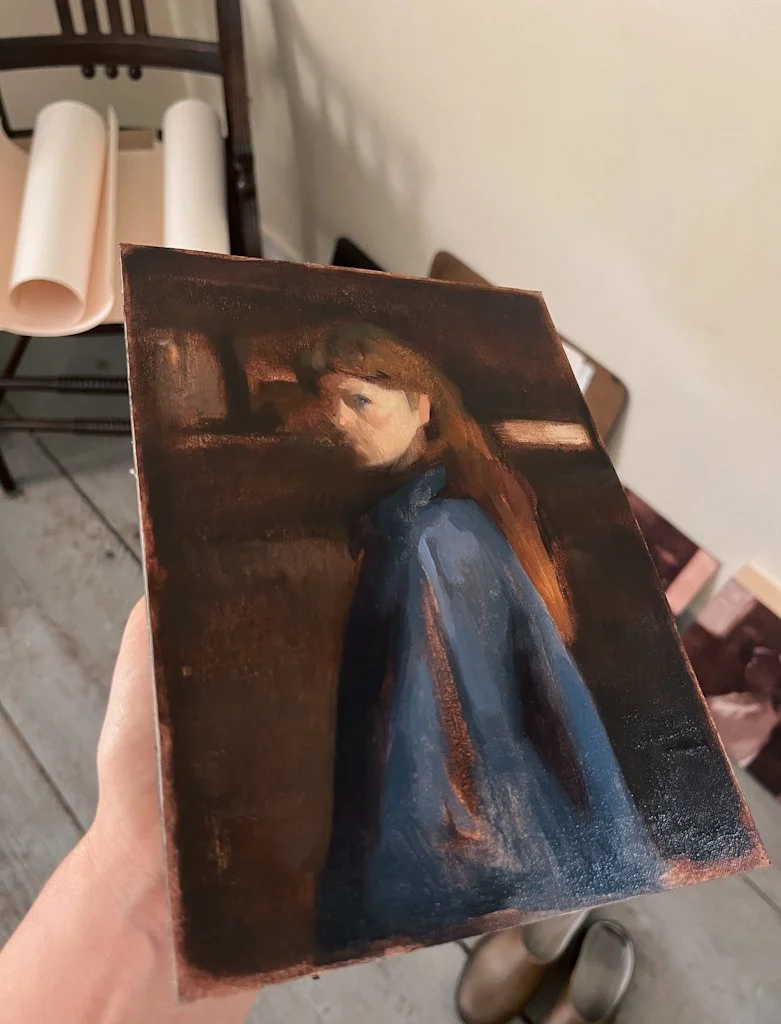 Study for Cornflower Blue