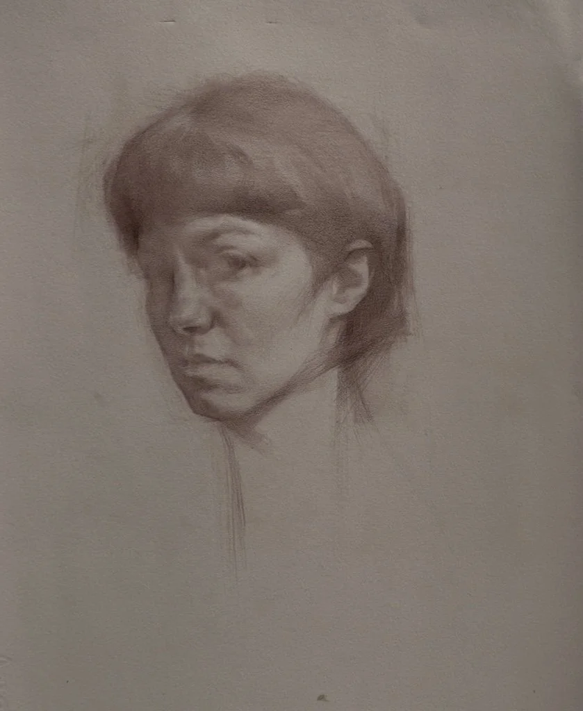 Self Portrait Sketch, Memory I