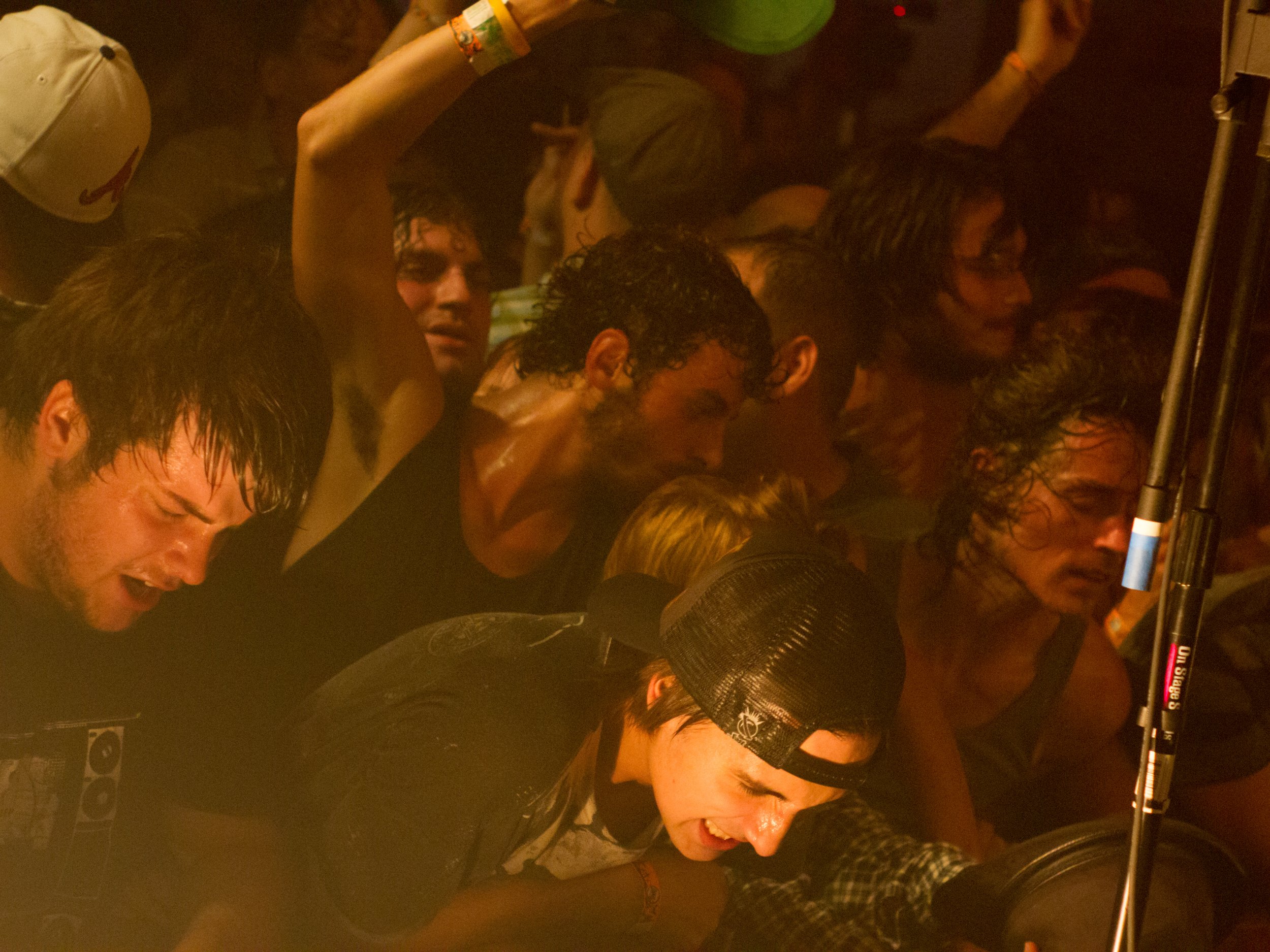 Black Lips crowd at The Southern Comfort Lounge
