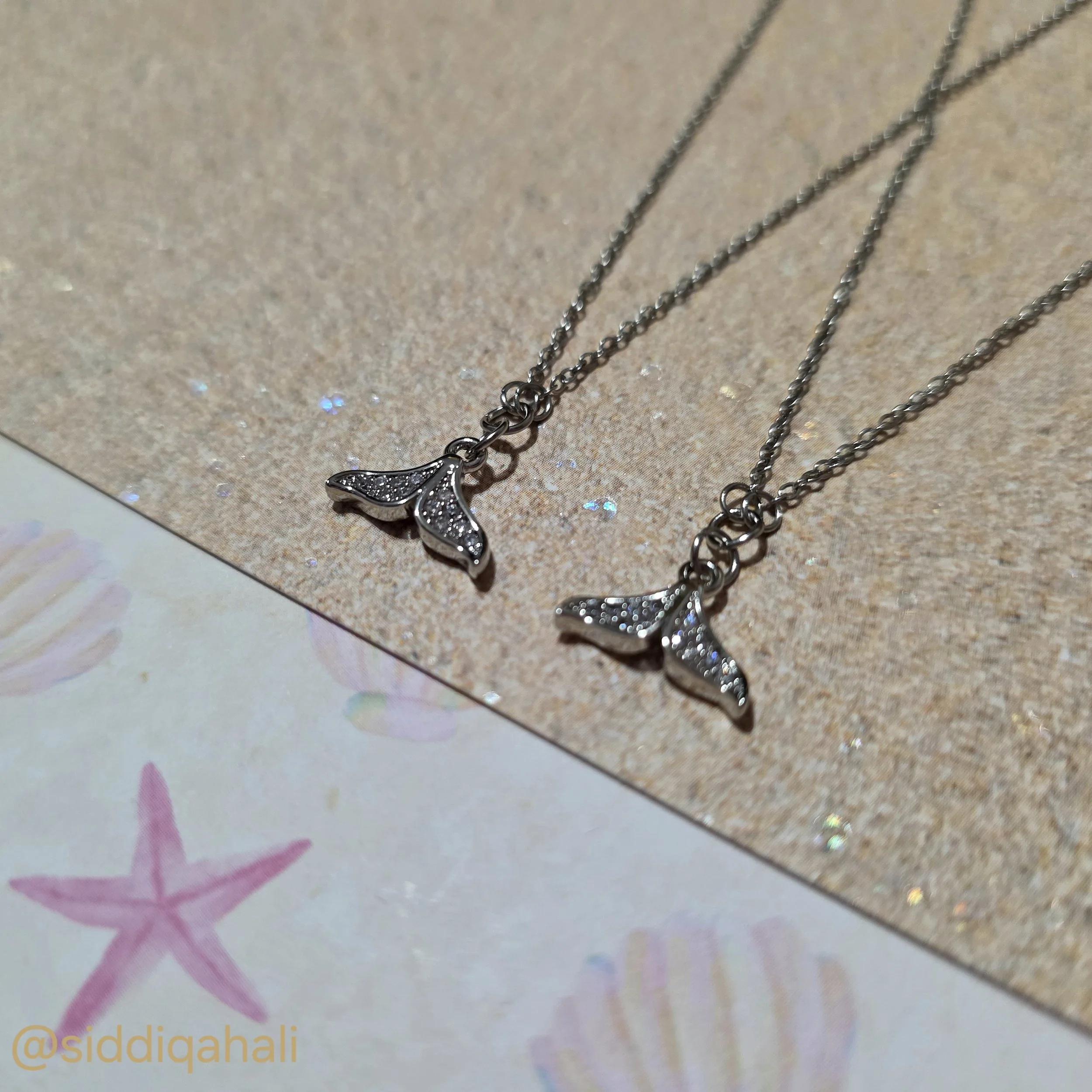 Whale Tail Necklaces