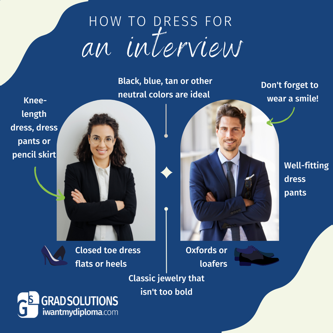 How to Dress for Success and Interview with Confidence — Grad Solutions