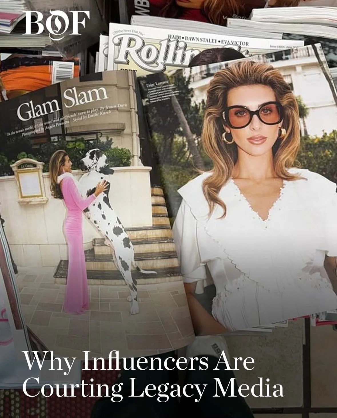 📡 HOT OFF THE PRESS

Idalia Inc. was recently spotlighted in The Business of Fashion ( thank you @bof !) for our ability to elevate creators beyond viral fame into the realm of enduring influence through legacy media. Another powerful validation of 