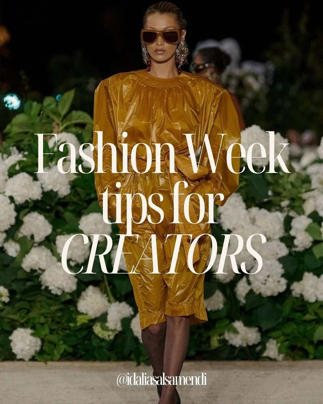 NEW series alert🚨 🚨🚨

&ldquo;Fashion Week Tips for Creators&rdquo;

We&rsquo;re gonna get down to the actual education of creator&rsquo;s business during Fashion Week. Like how to get in, what to prioritize, and how to make some money honey. 

Par