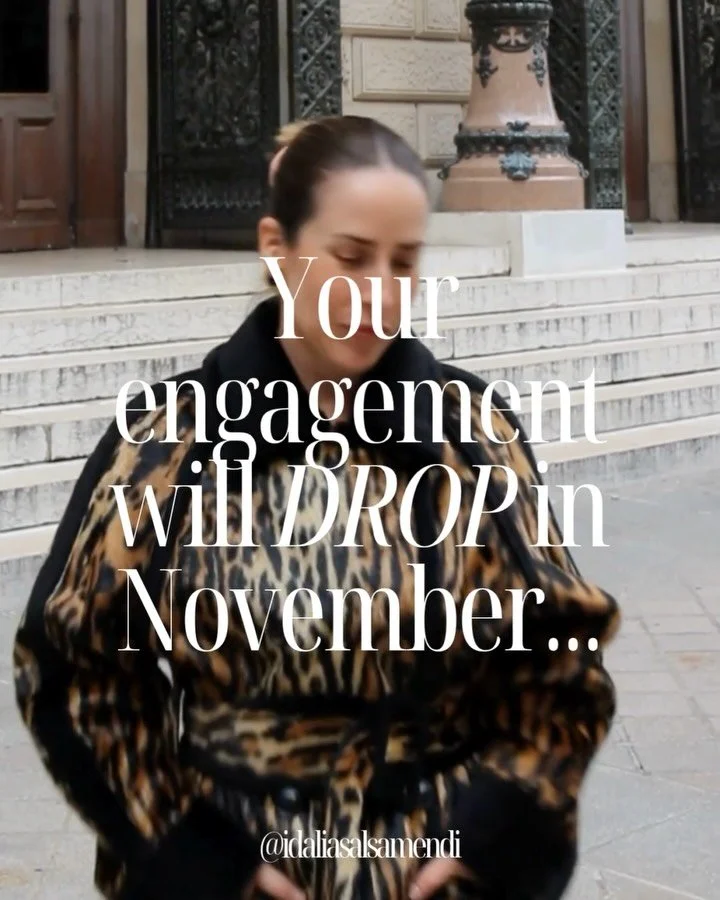 Listen up creators: if your views, likes, or reach have tanked lately&hellip; fret not!

It&rsquo;s the algorithm doing what it does best this time of year: prioritizing paid ads over organic content.

From mid-November through mid-January, brands fl