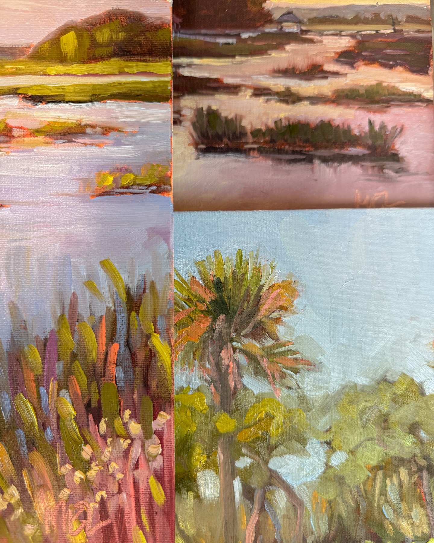 The minis are getting a glow up this week ✨.

🎨 Each painting will be highlighted in a beautiful gold frame to enhance the warm color palette of this collection. 

🖼️ Collection launches next week on February 18. Studio Insiders will receive an exc