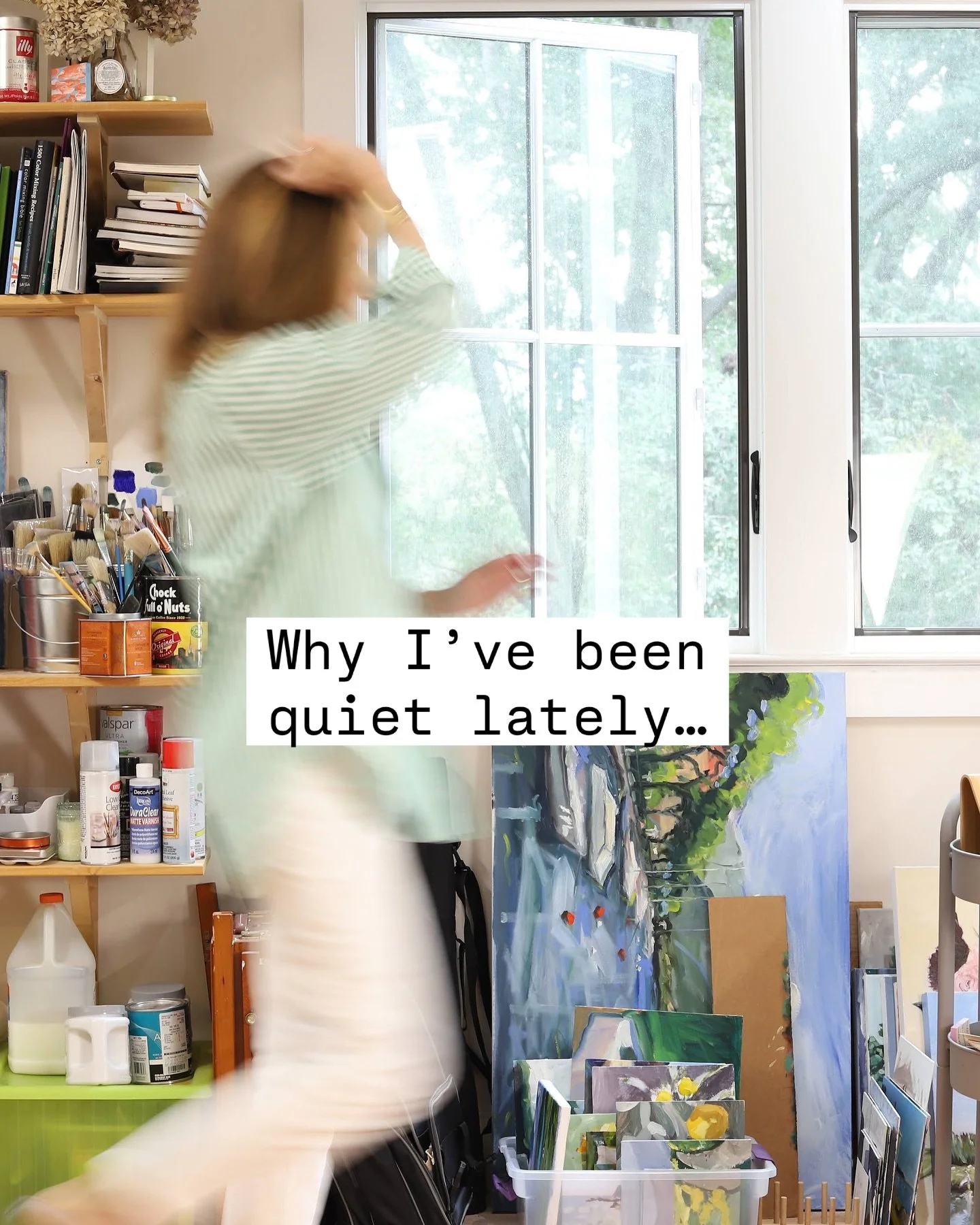 Why I&rsquo;ve been quiet lately&hellip;

My daughter got married this spring, and it was the most beautiful whirlwind. I poured myself into it&mdash;and when it was over, I thought I&rsquo;d bounce right back into the studio. But honestly, I haven&r