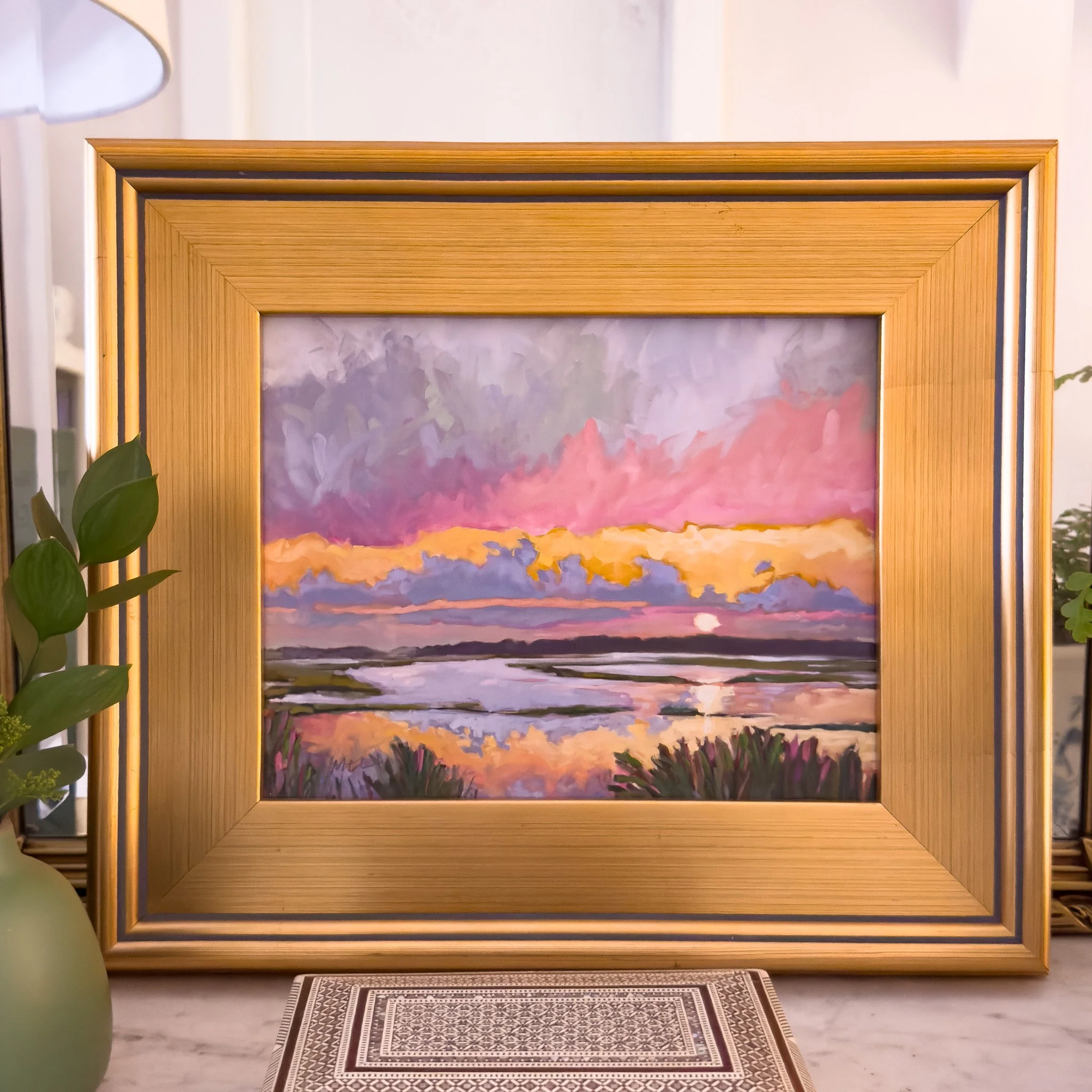 "Mom's Sunset" Art Print