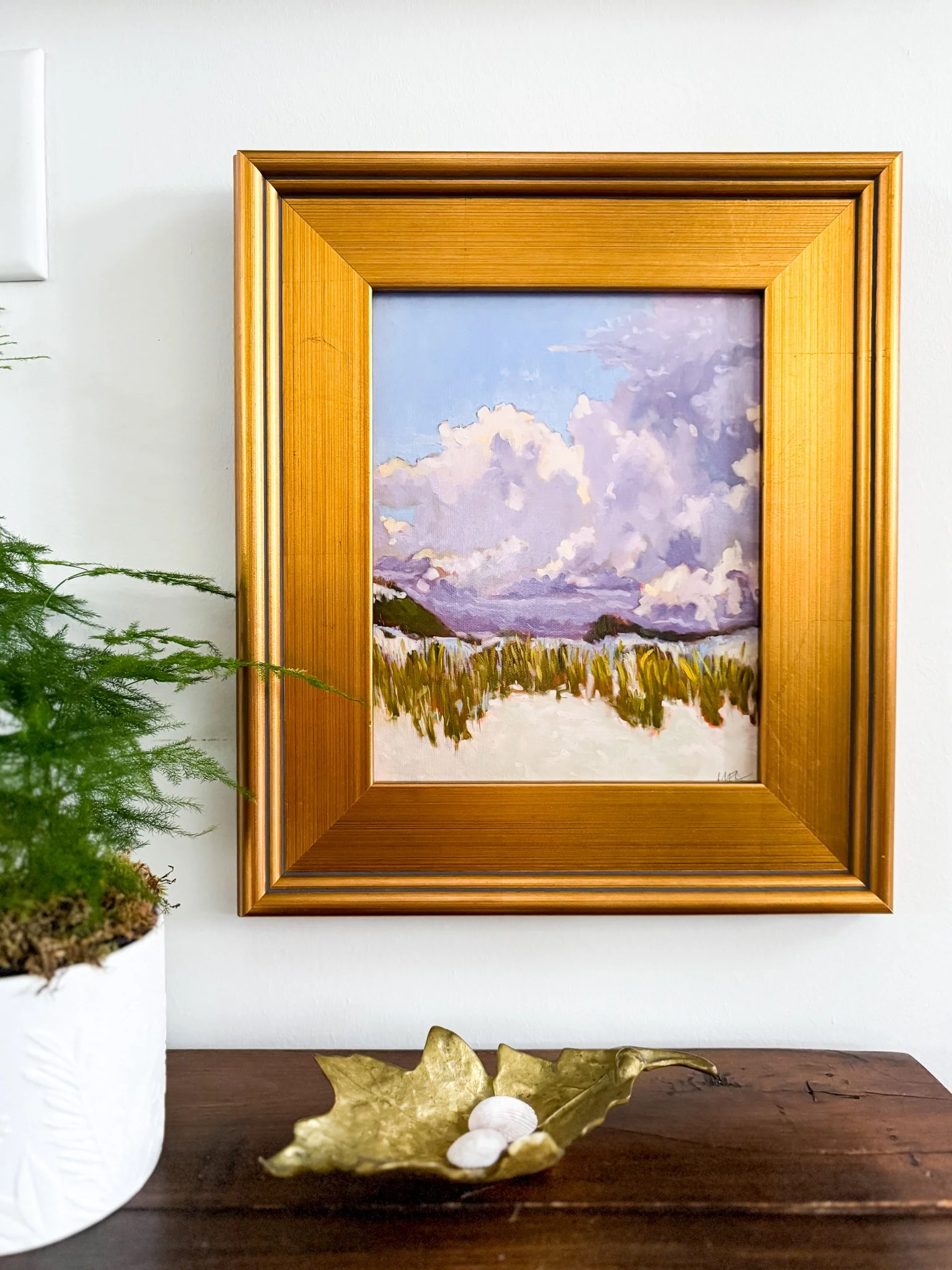 "Dune Clouds" Art Print