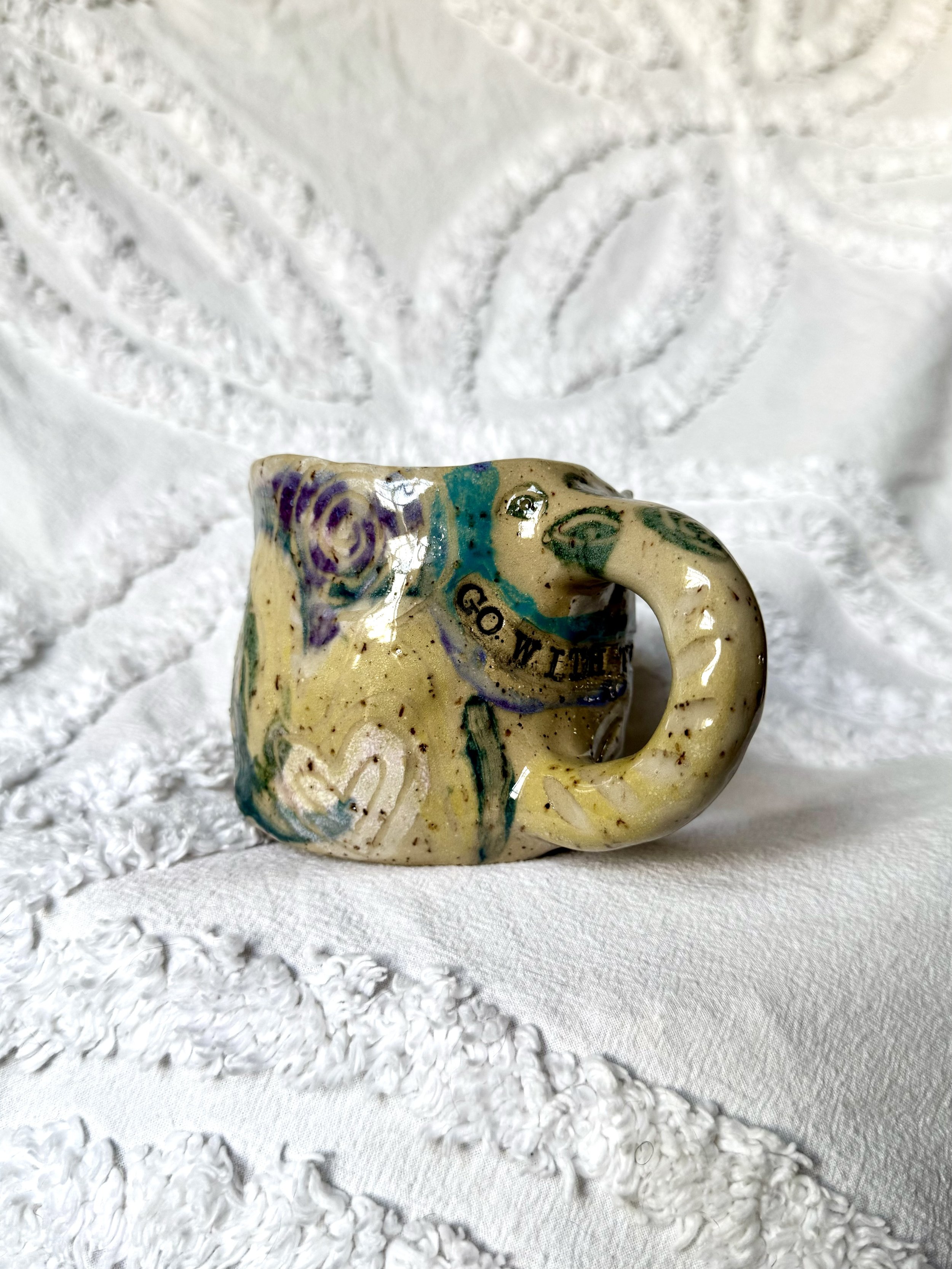 Affirmation Mug - GO WITH THE FLOW