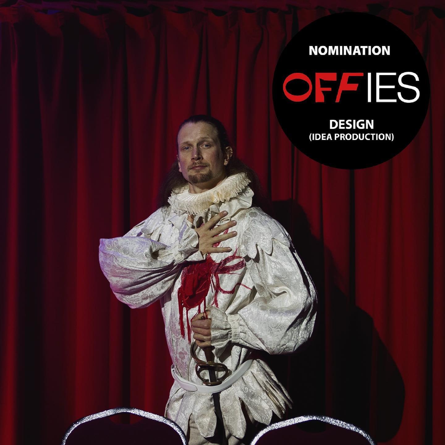Some fun end of year things!! ❄️

Excited to have been nominated for an Offie for Design, in the IDEA category for Selecting A Ghost @stanleyarts.uk - Design Team: @alicemdesigner (Costume), Elliott Squire @ewsquire (Set), Harry Miller (Sound) and Ko