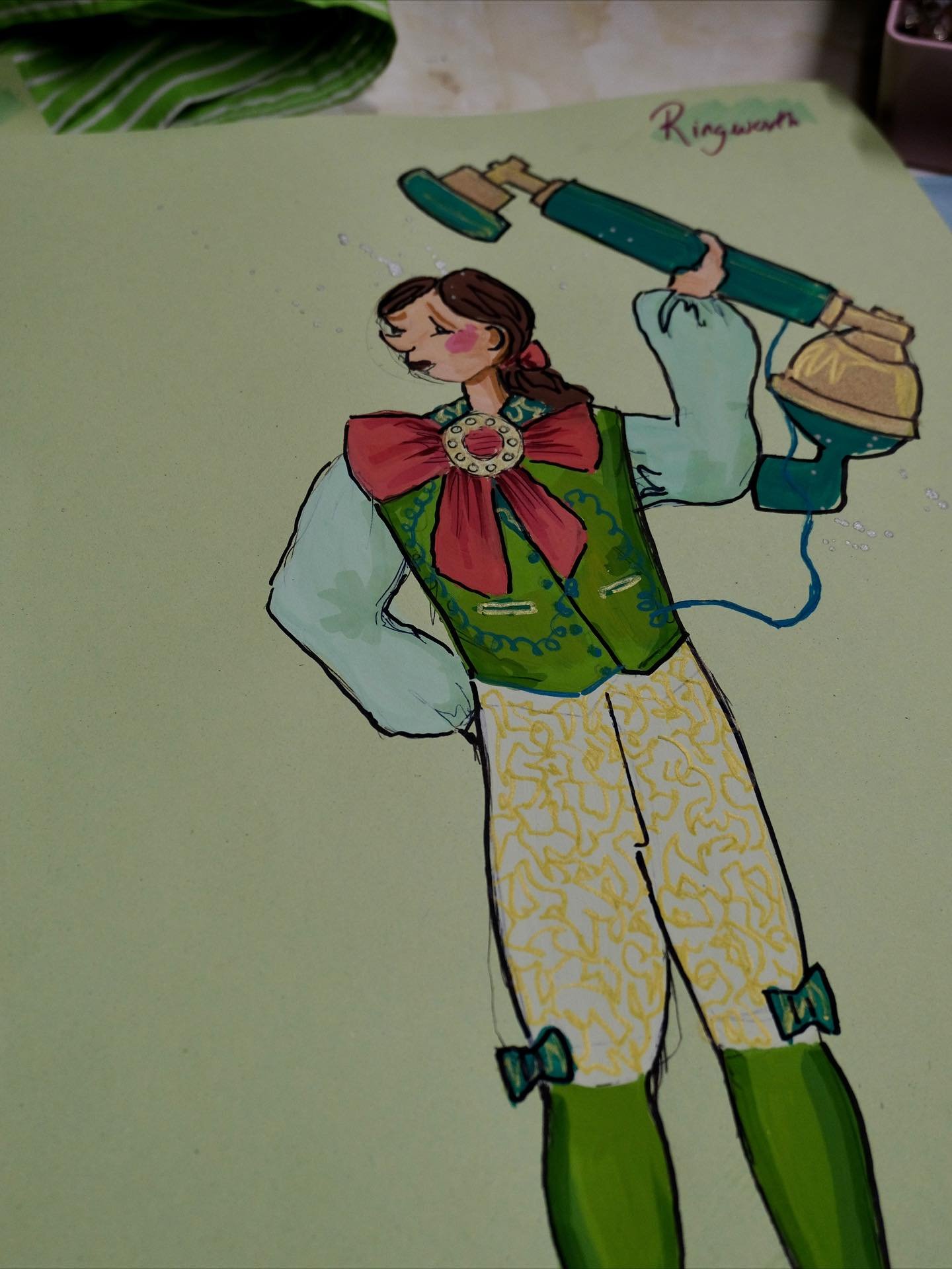 Panto season is well and truly upon us!! 🎀🪄🔮🚴🏻&zwj;♀️
@chippytheatre @goldylocksmakes