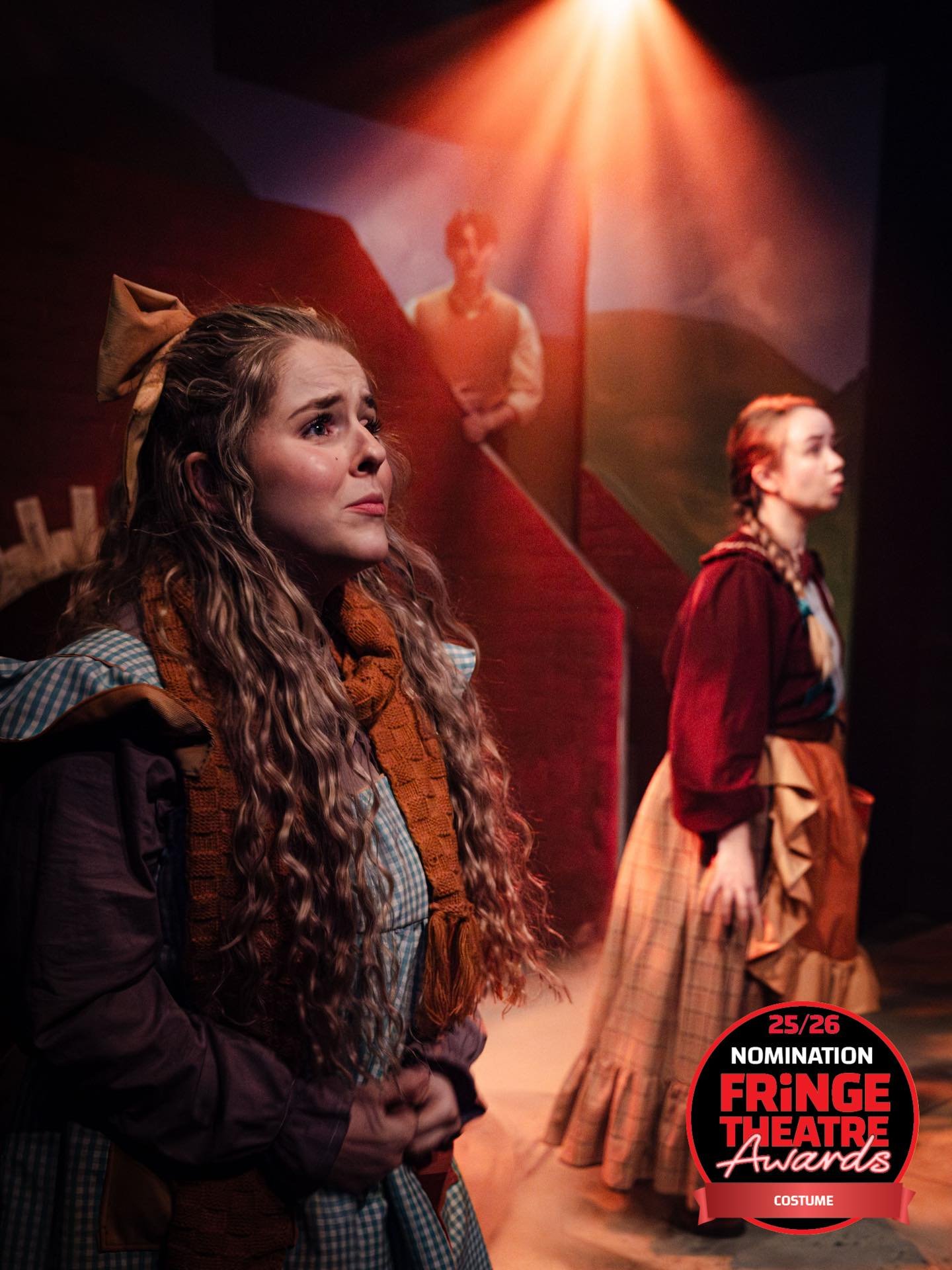 Ending the year feeling beyond grateful to have been nominated for a Fringe Award for Costume Design for The Railway Children @theatreattabard, a Whatsonstage Awards nomination for Best Concert Event with team @hunchbackconcert, and winning a Standin