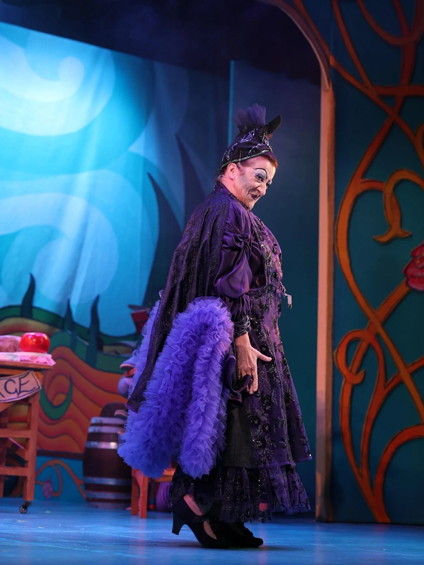 I had a wonderful end to the year designing the costumes for @chippytheatre &rsquo;s Beauty &amp; The Beast🧪
First up, costumes for our evil Madame Hex and the biggest wally in town, Augustus Aucontraire🔮🎀
Madame Hex make lead by @davidandrewdesig