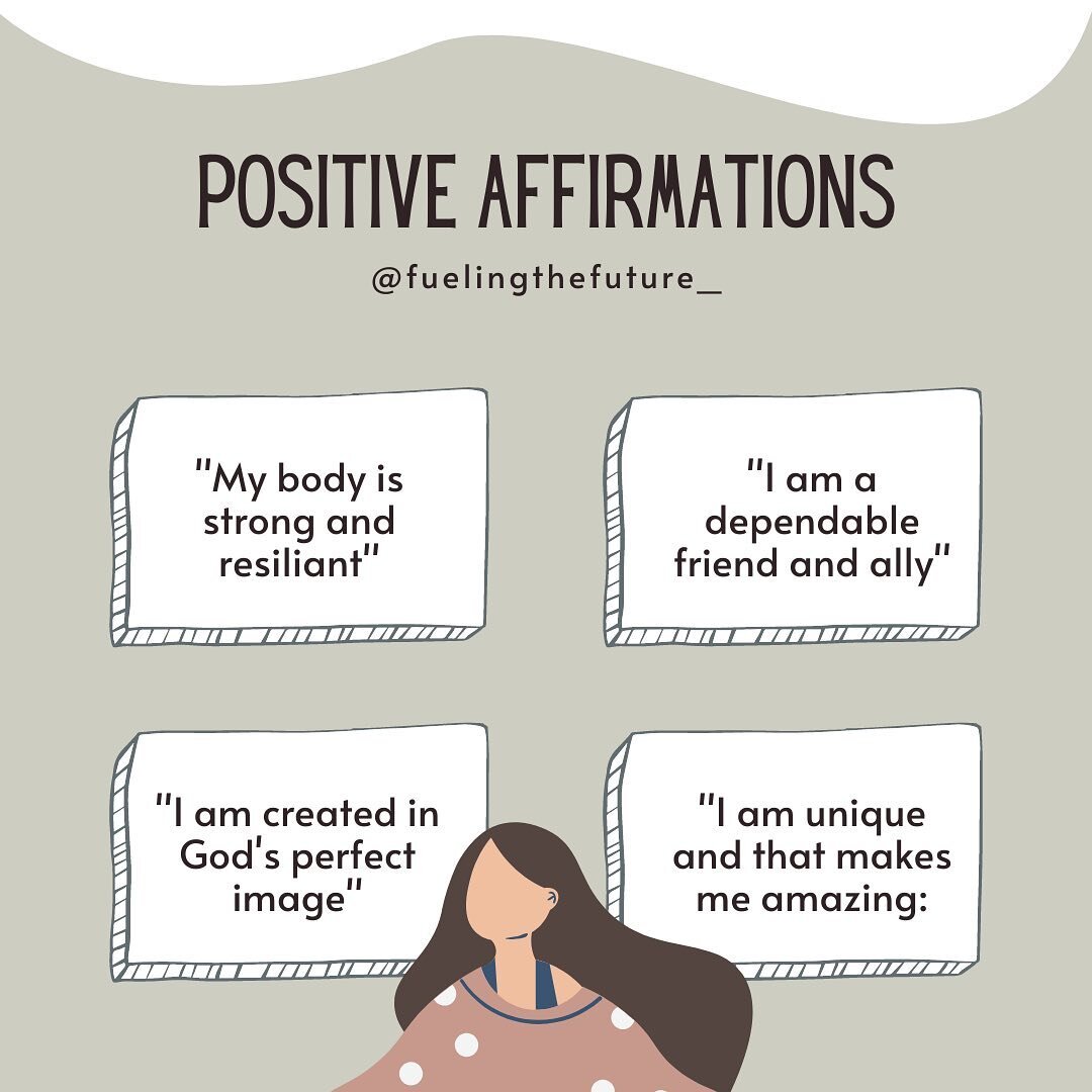 It&rsquo;s always the right time to talk about positive affirmations and body image. Social media is such a tough place to talk about nutrition and health sometimes. It&rsquo;s also a tough place if you don&rsquo;t love your body.

Instagram and Tikt