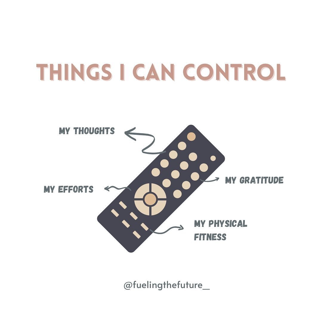 Let&rsquo;s be honest, this post is really for me! I often let myself get overwhelmed by things that are out of my control. If you&rsquo;re an ambitious, organized, planning ahead type of person like me, it&rsquo;s hard to admit that some things are 
