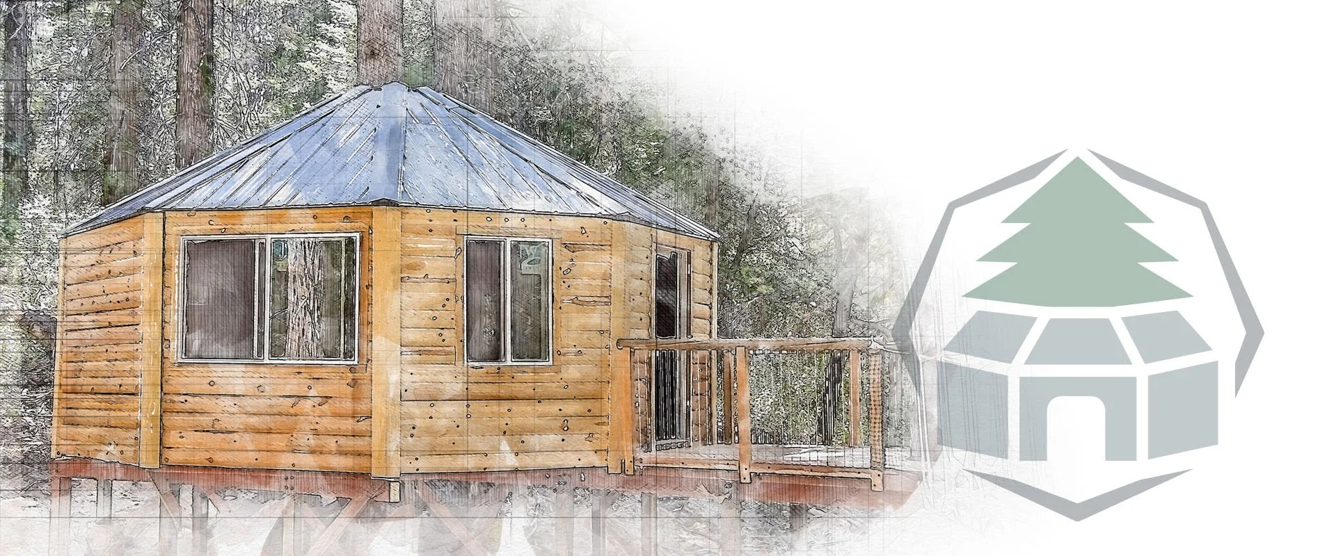 Hardsided Yurt Cabins — Lonesome Yurts & Treehouses