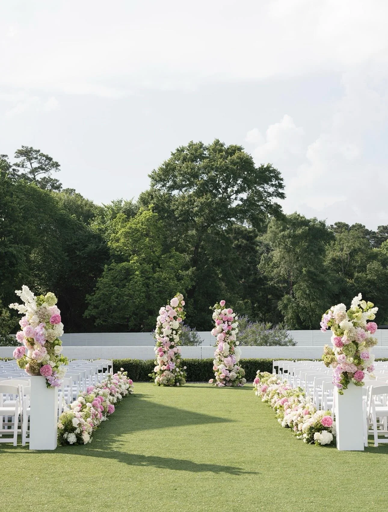 The outdoor ceremony of our dreams✨🕊️