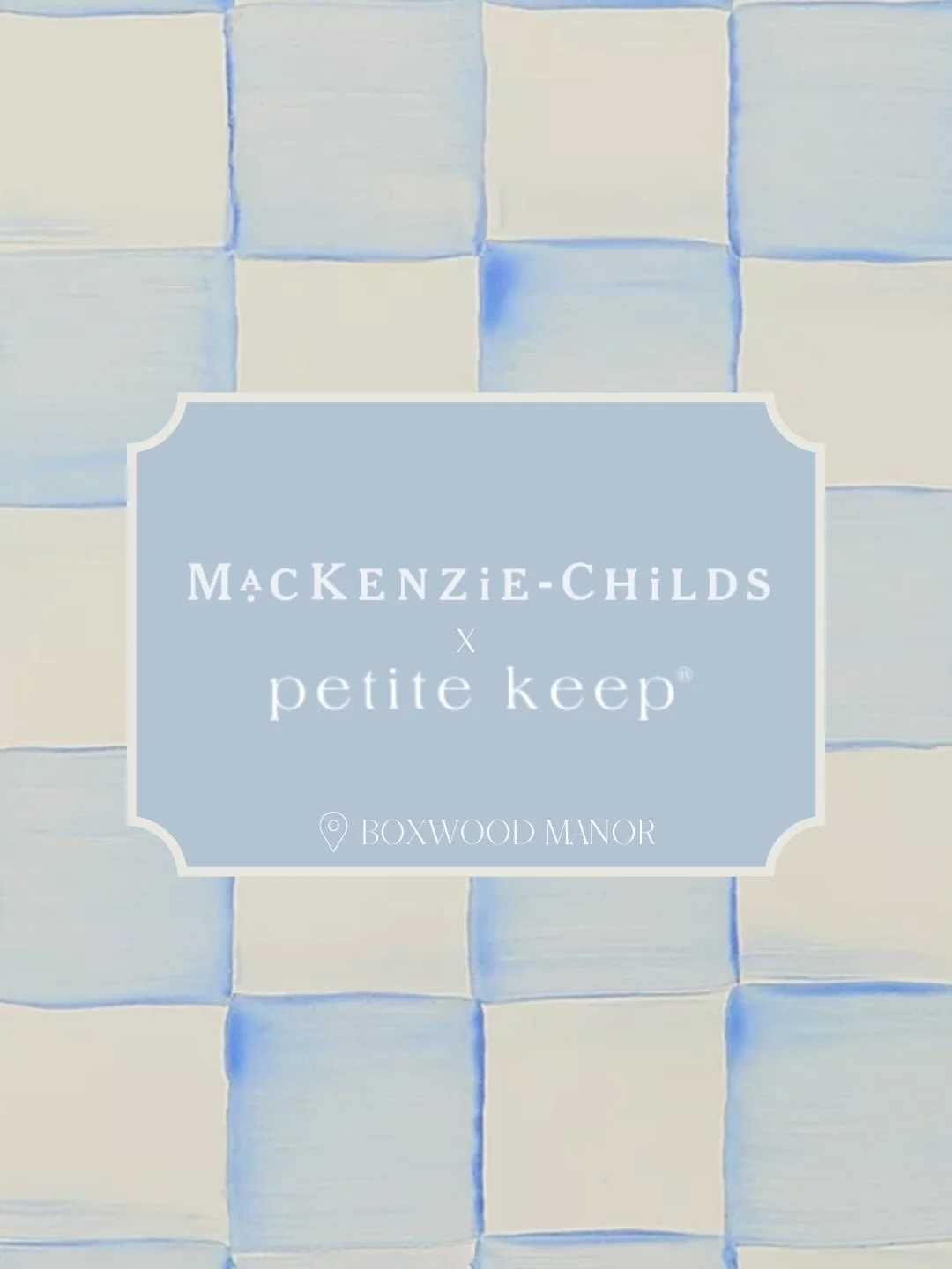 Join us on June 9th from 4-6PM for the launch party of our dream collaboration! @mackenziechilds x @petitekeep at Boxwood Manor! ✨

Be the first to experience this exclusive limited-edition collection, customize your trunk onsite, and enjoy an aftern