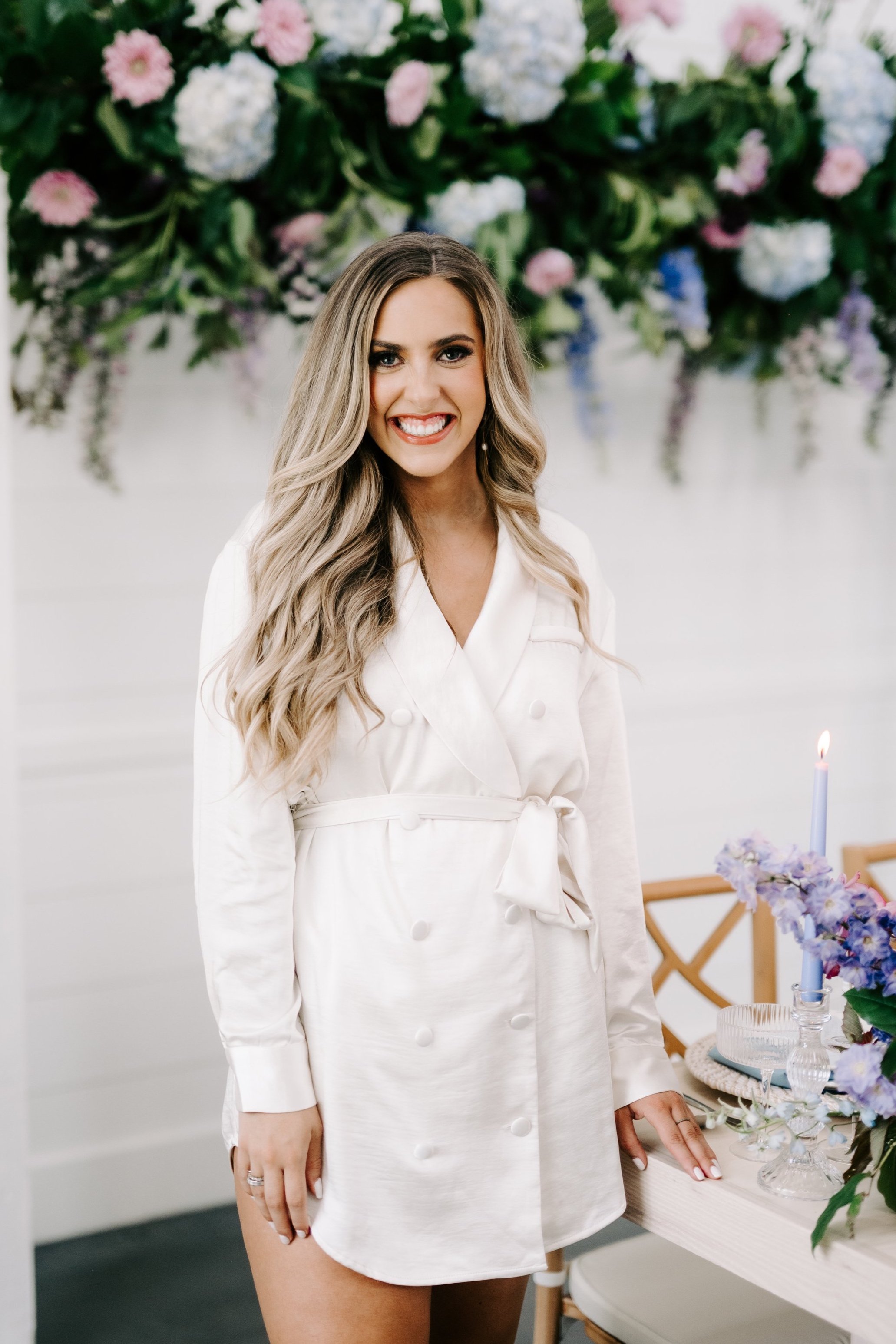 Kookai white blazer shop dress