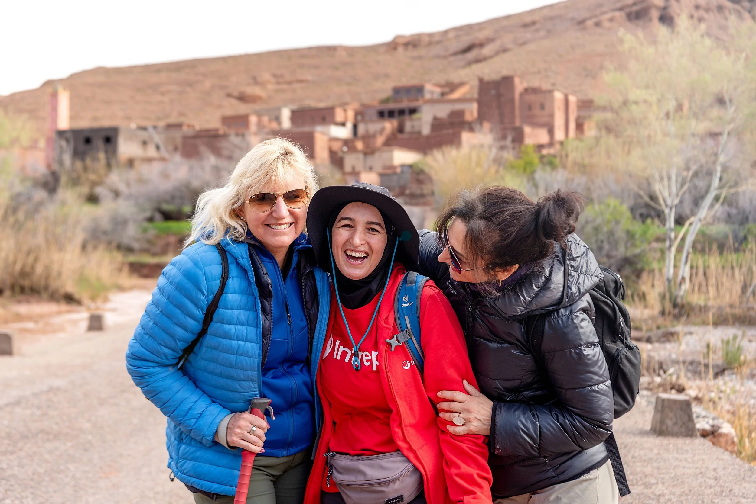 Morocco-Leader-Naima-posing-with-travellers-on-hike-3.jpeg