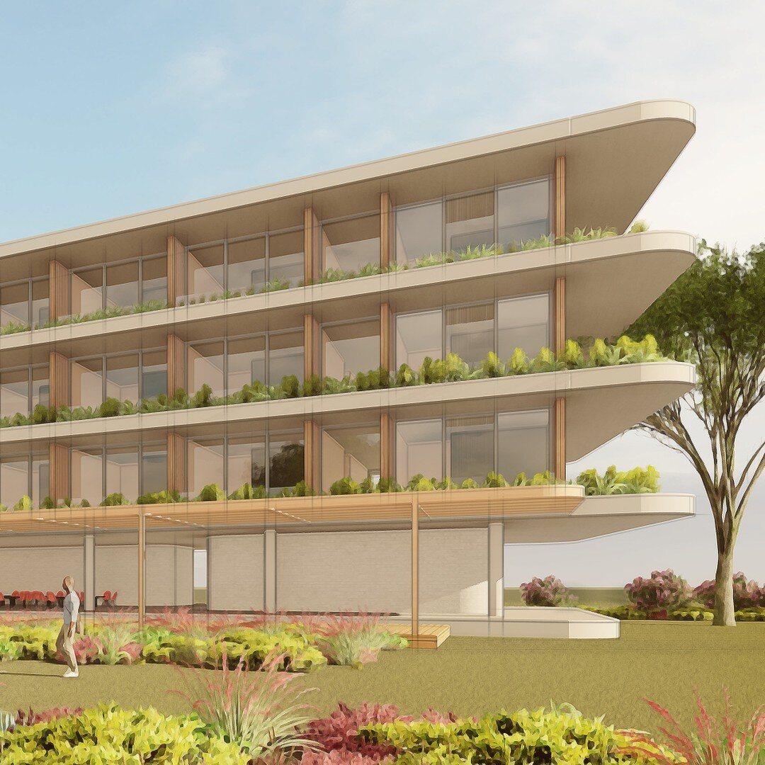 New project on the drawing board for 2024- a wellness resort &amp; hotel in Ghana.

#design
#architecture
#illustrarch