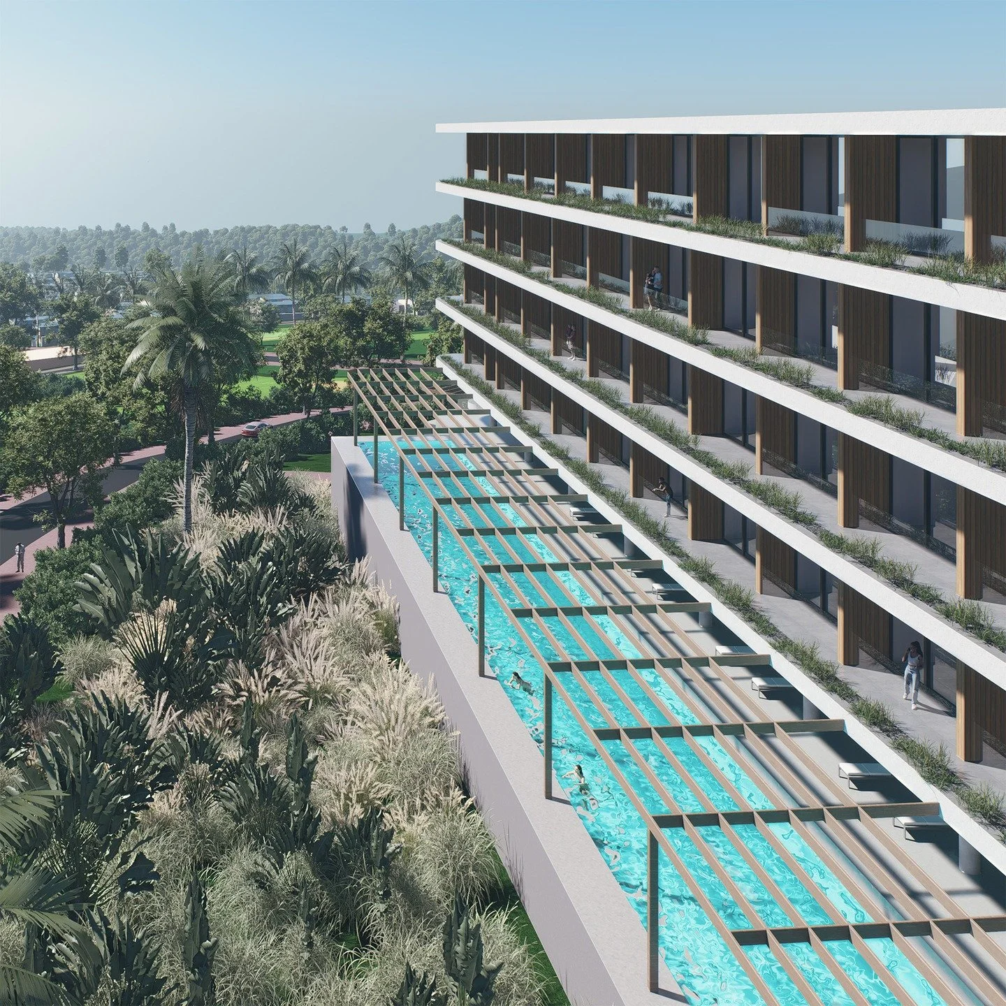 We are excited to share the design vision for a Wellness Estate in Ghana, starting with a hospitality zone on the top of the hill.
 
@foresthill.apirede
#architecture #design
#illustrarch