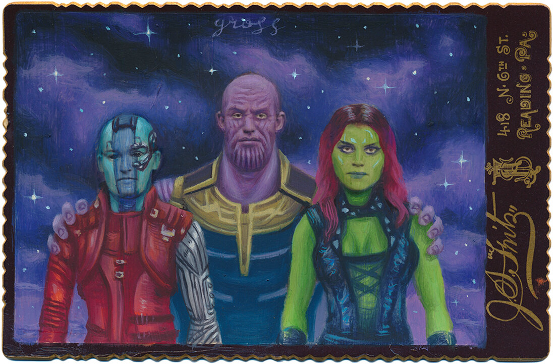 Thanos and His Girls