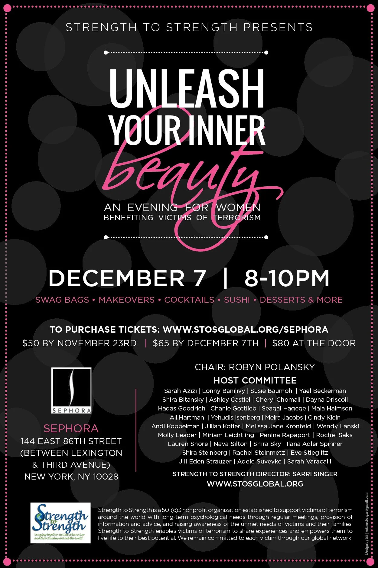 "Unleash Your Inner Beauty" Sephora Event 12.7.14