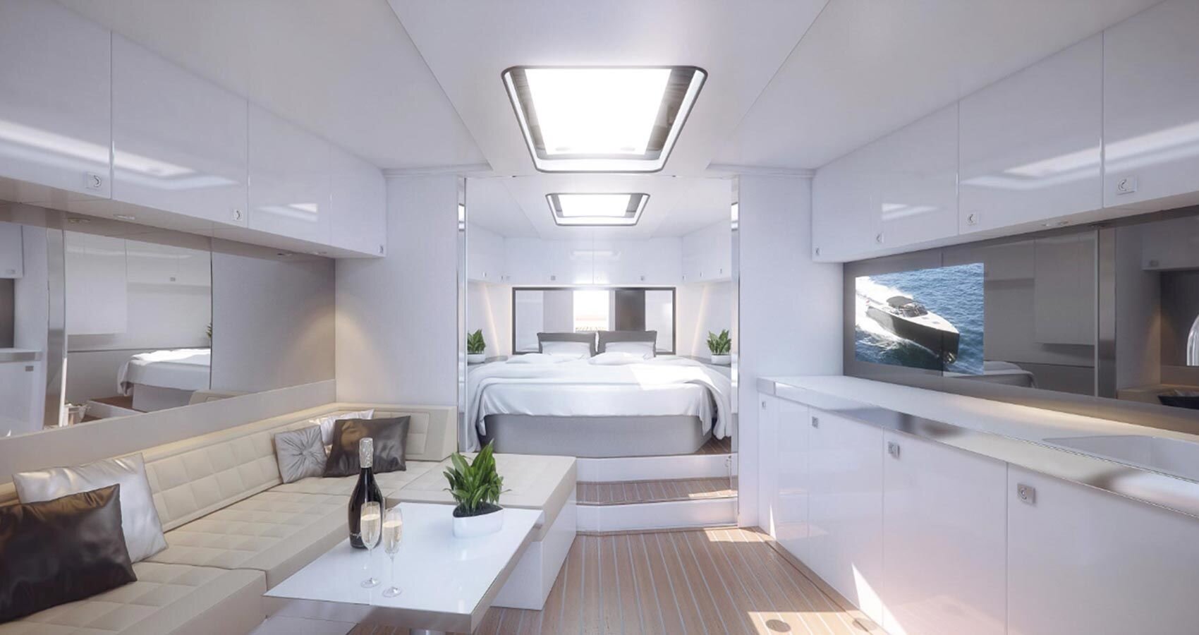 van dutch yacht interior