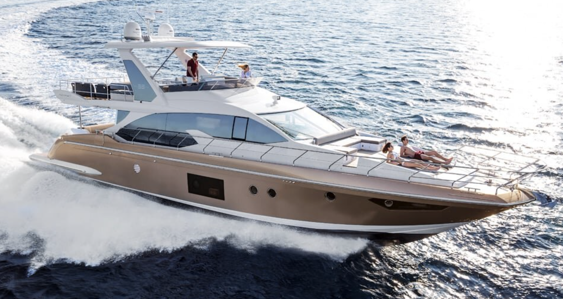 66 ft Azimut Auro | From $4450 | 13 guest max