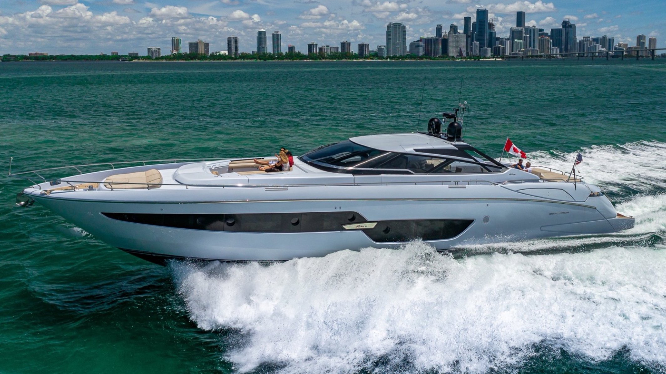 88 ft Riva | From $5050 | 13 guest max