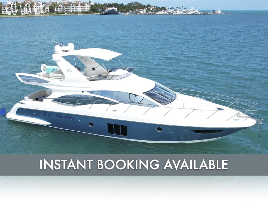 60 ft Azimut | From $2800 | 13 guest max