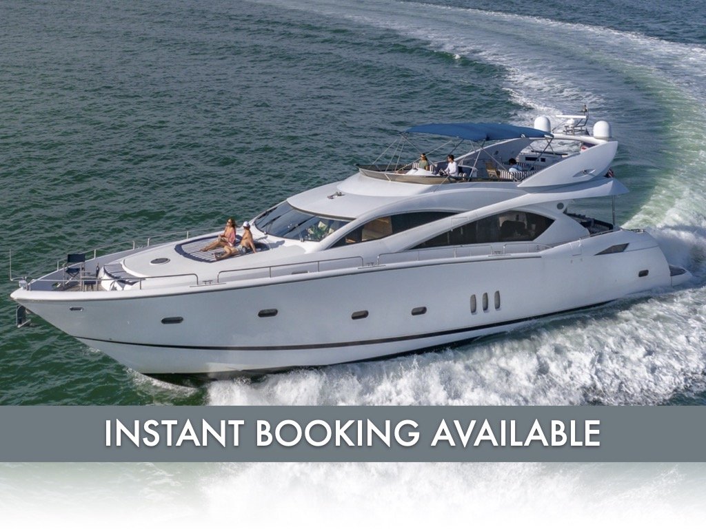 82 ft Sunseeker | From $3400 | 13 guest max