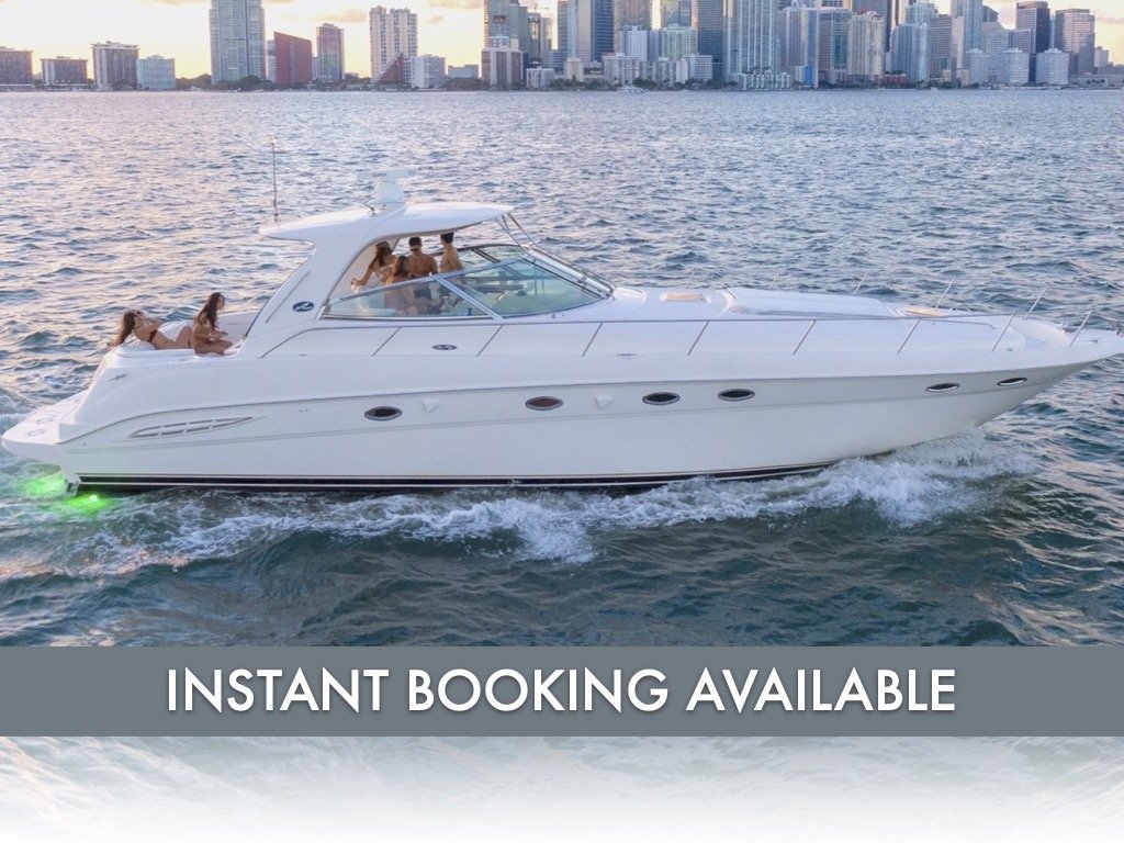 50 ft Sea Ray Express | From $1400 | 13 guest max