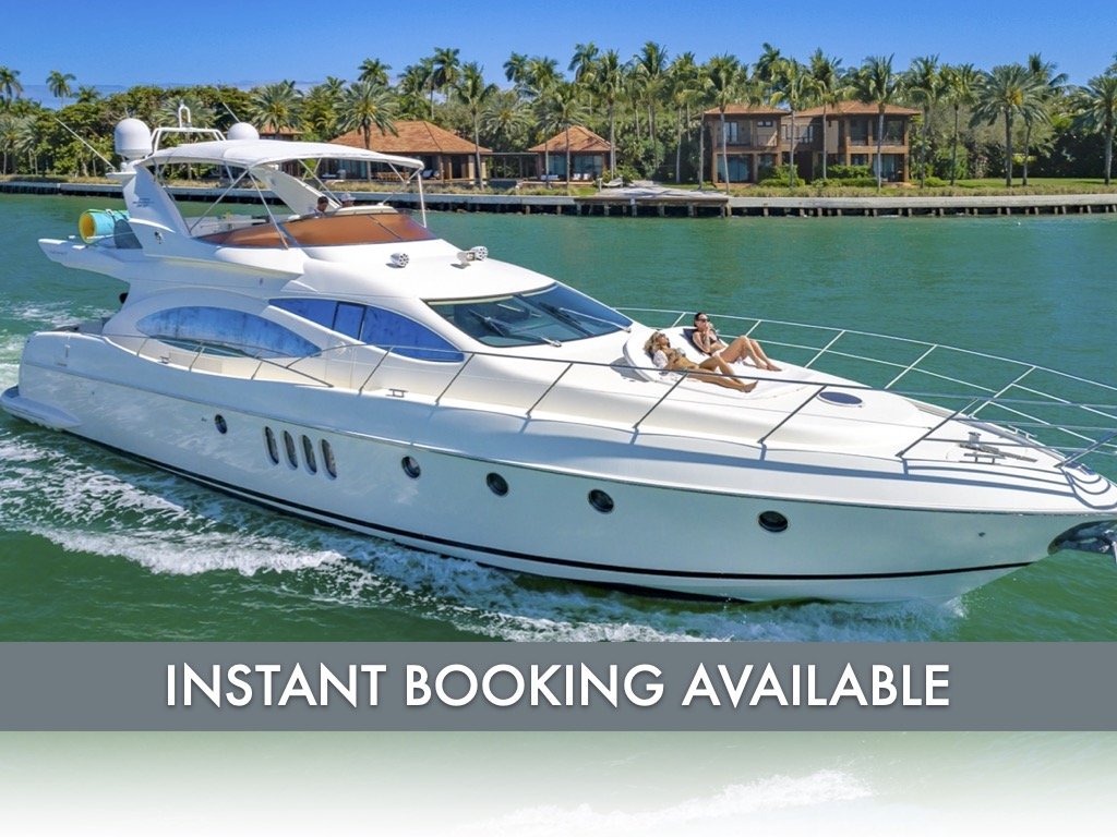 68 ft Azimut | From $2100 | 13 guest max