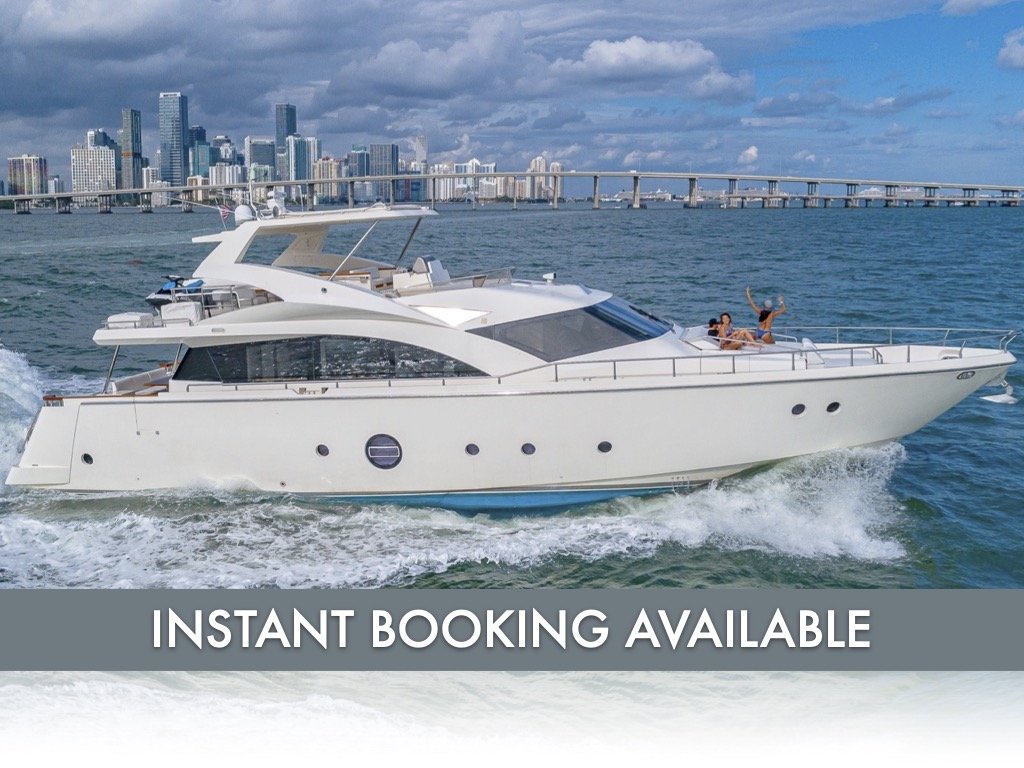 75 ft Aicon | From $2900 | 13 guest max