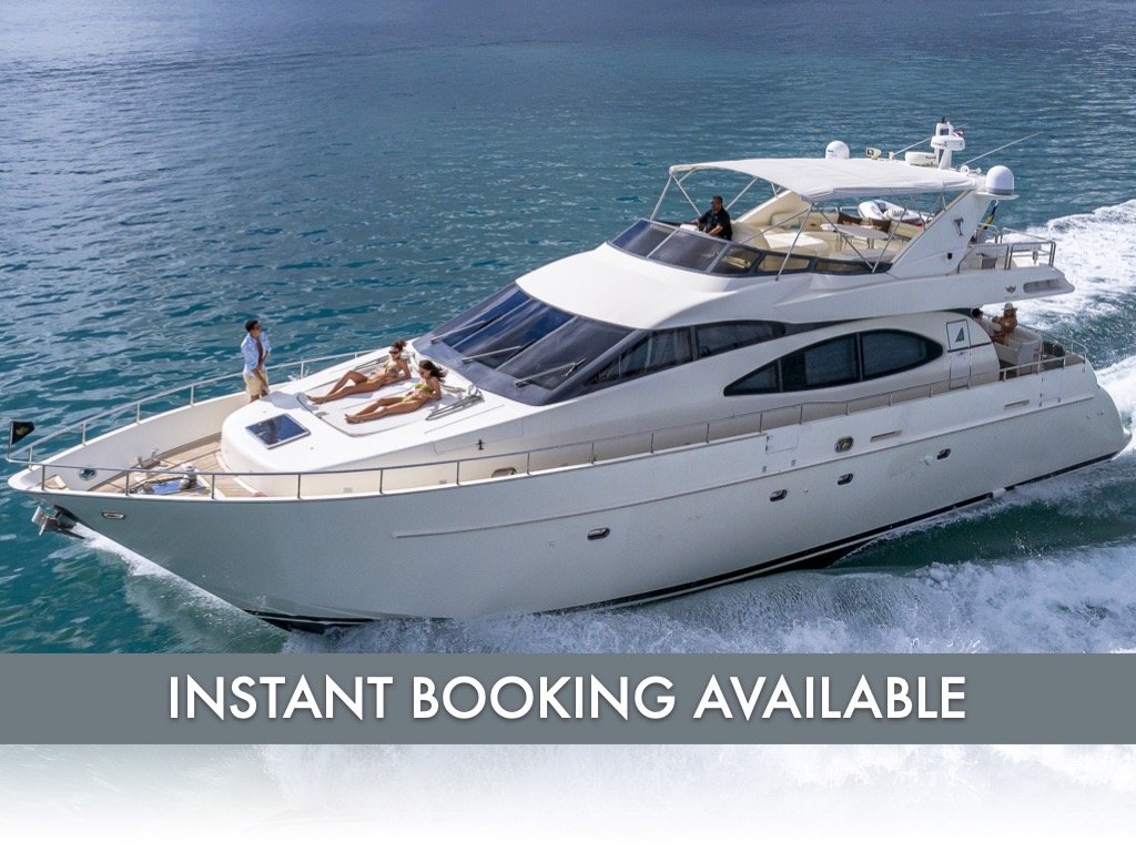 78 ft Azimut | From $2800 | 13 guest max