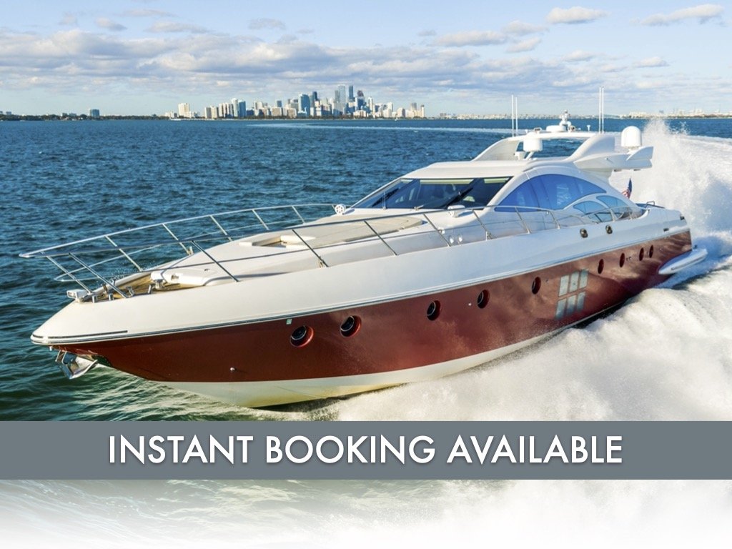 86 ft Azimut Sport | From $3900 | 12 guest max