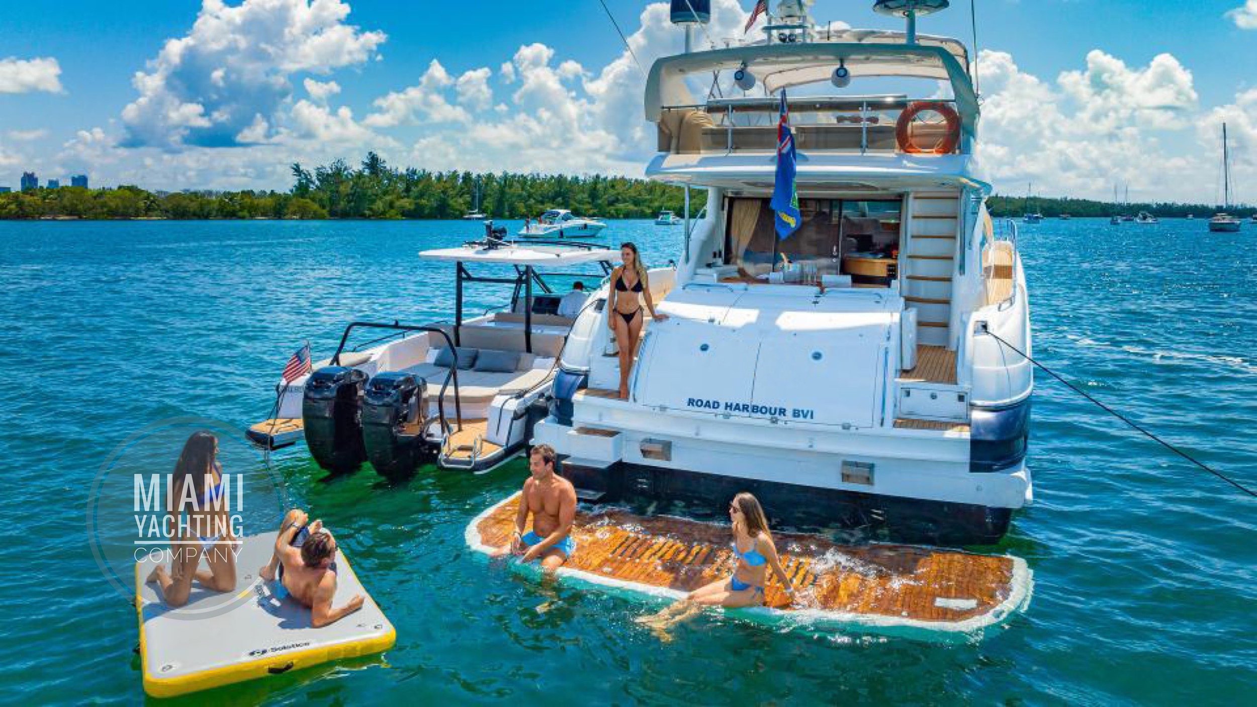74' Sunseeker Flybridge Yacht — Miami Yachting Company