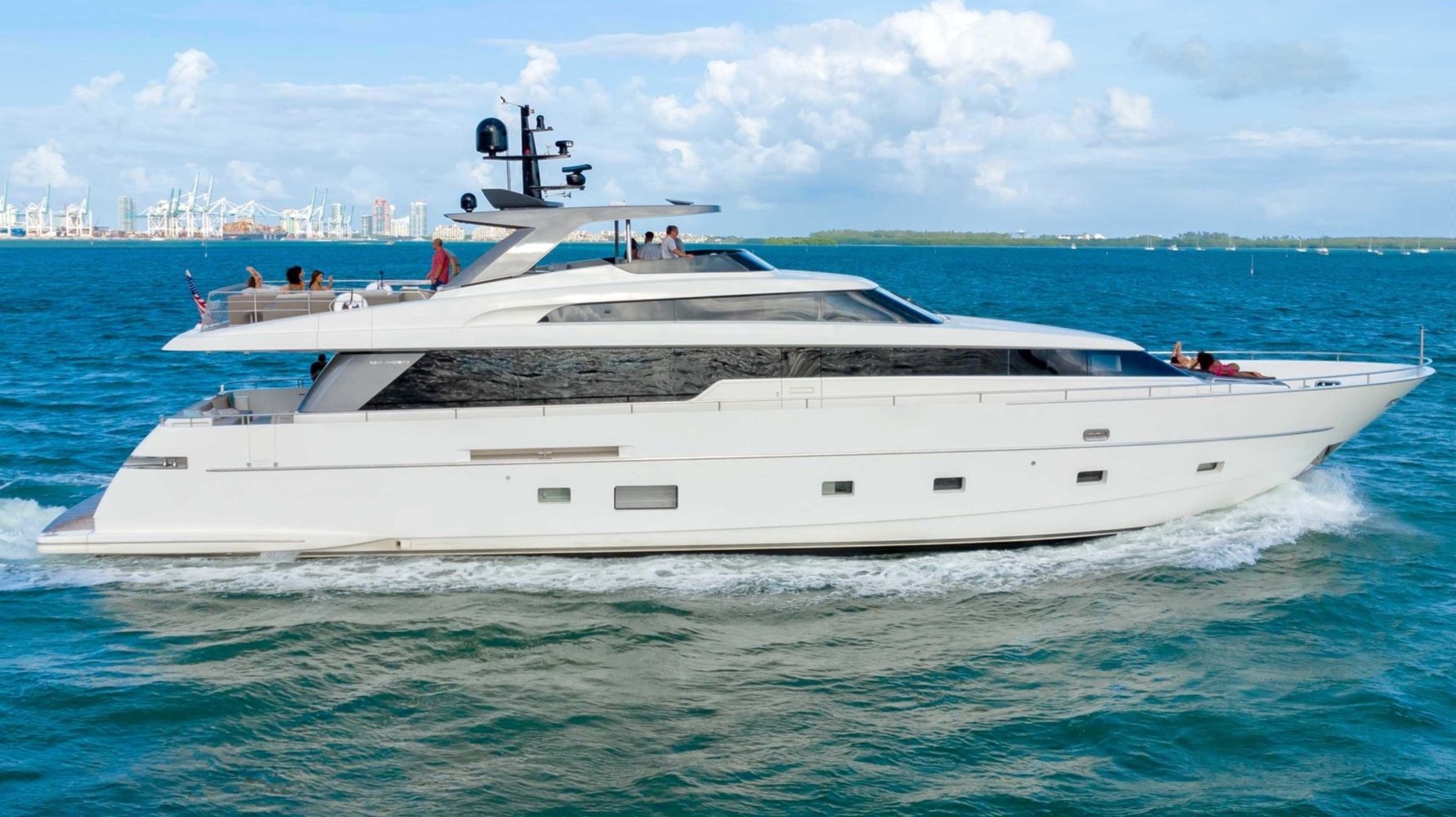 94 ft Sanlorenzo | From $6000 | 13 guest max