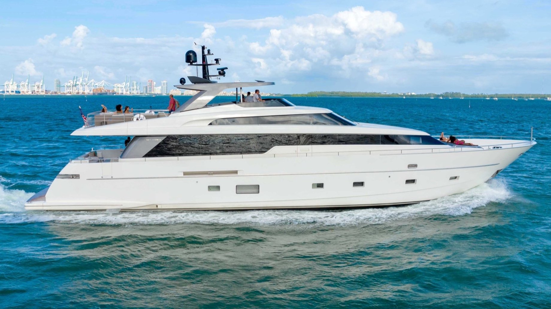 94 ft Sanlorenzo | From $6000 | 13 guest max