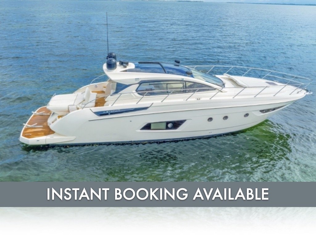 50 ft Azimut | From $1550 | 13 guest max