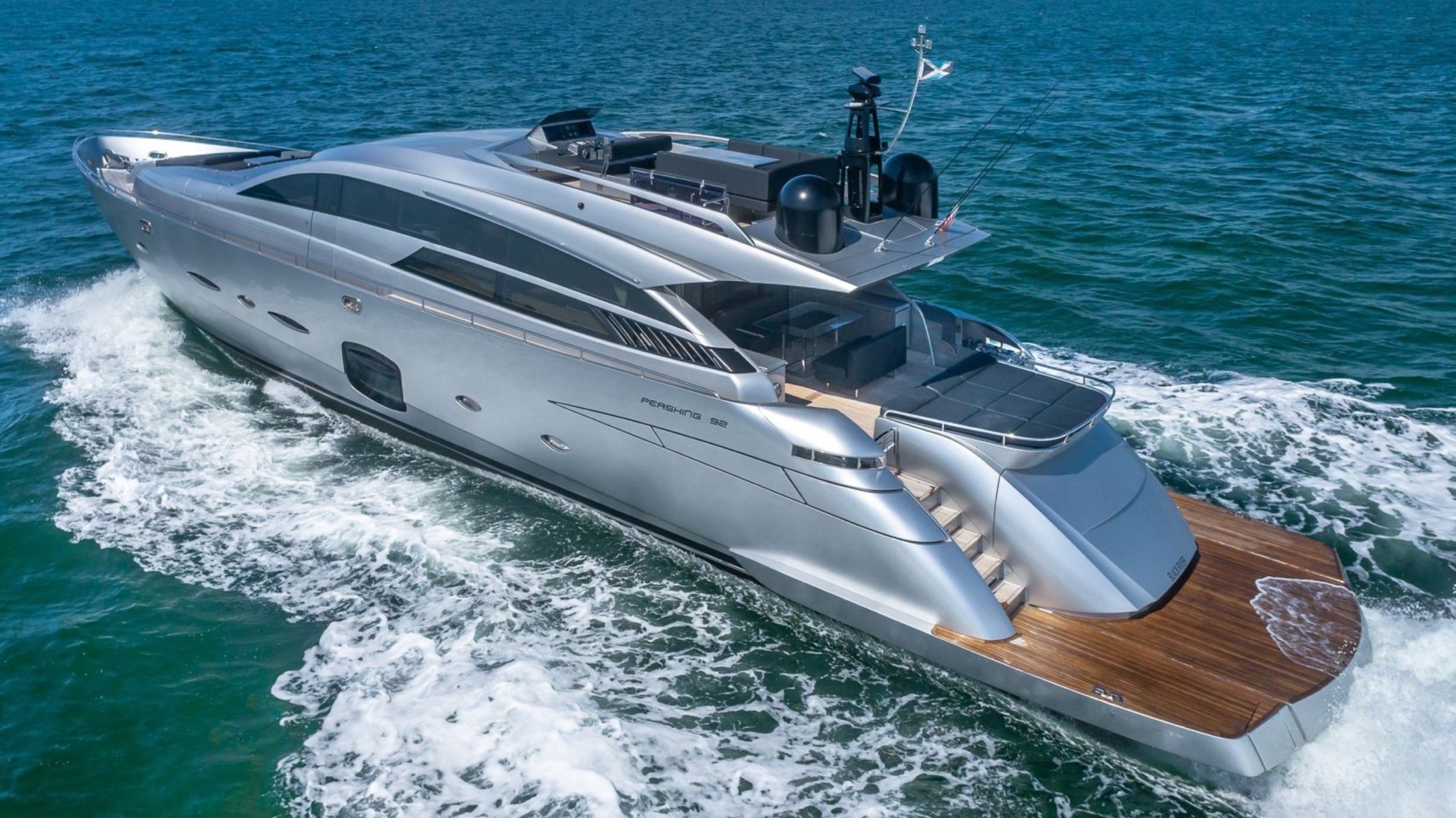 92 ft Pershing | From $5800 | 13 guest max