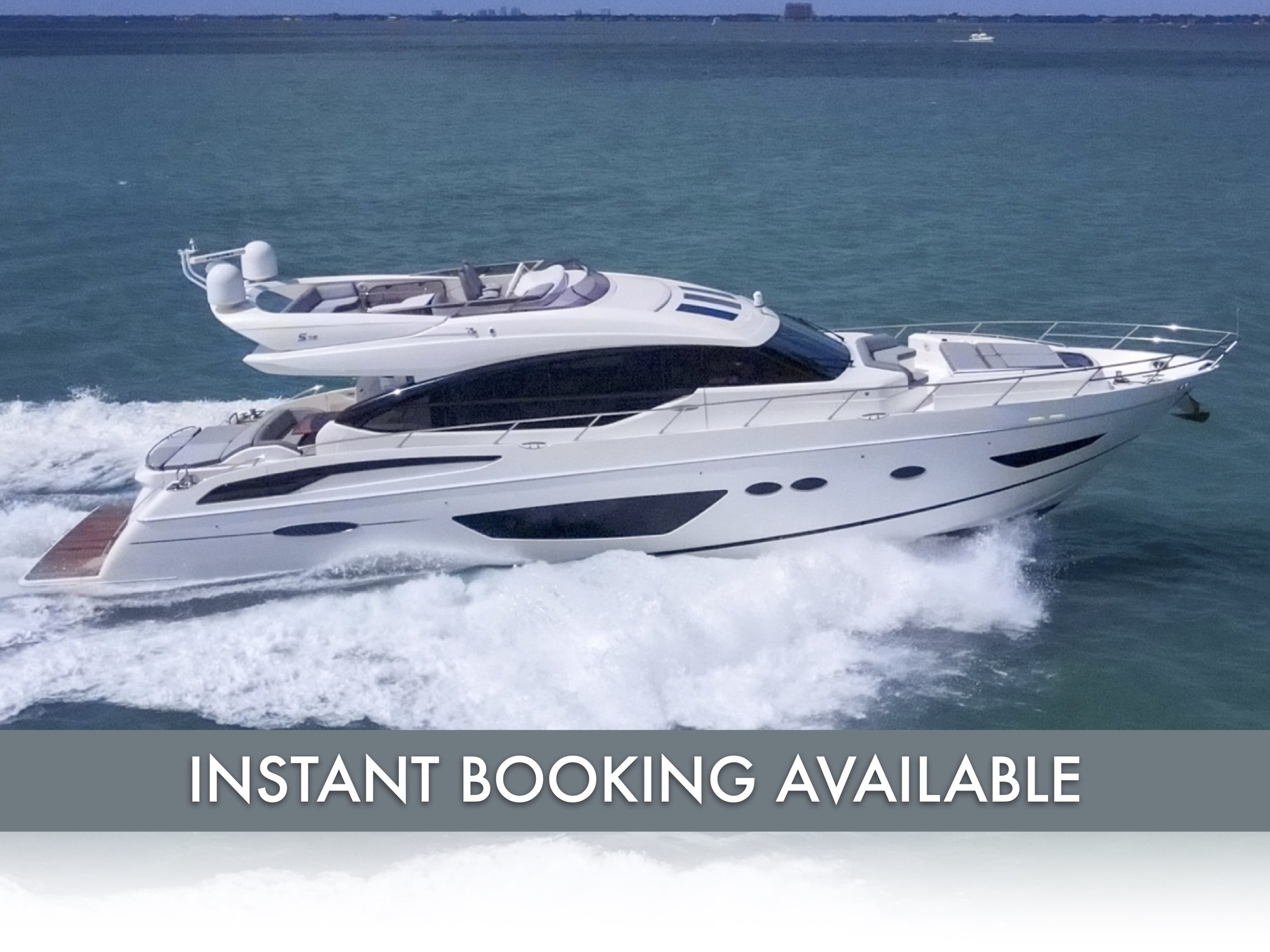 74 ft Princess | From $4150 | 13 guest max