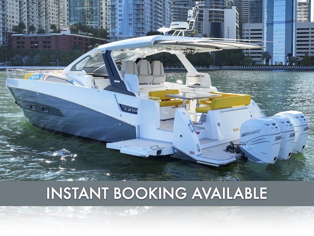 40 ft Azimut| From $1650 | 12 guest max